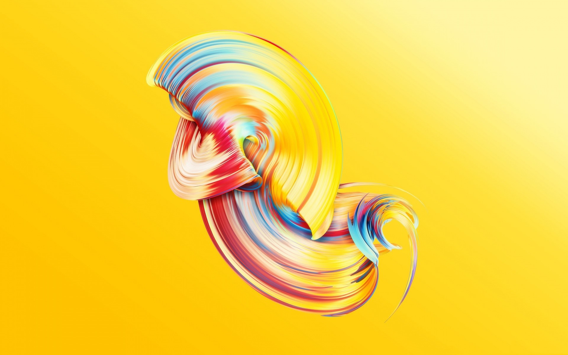 shapes, colorful, abstract, digital art, HD Wallpaper