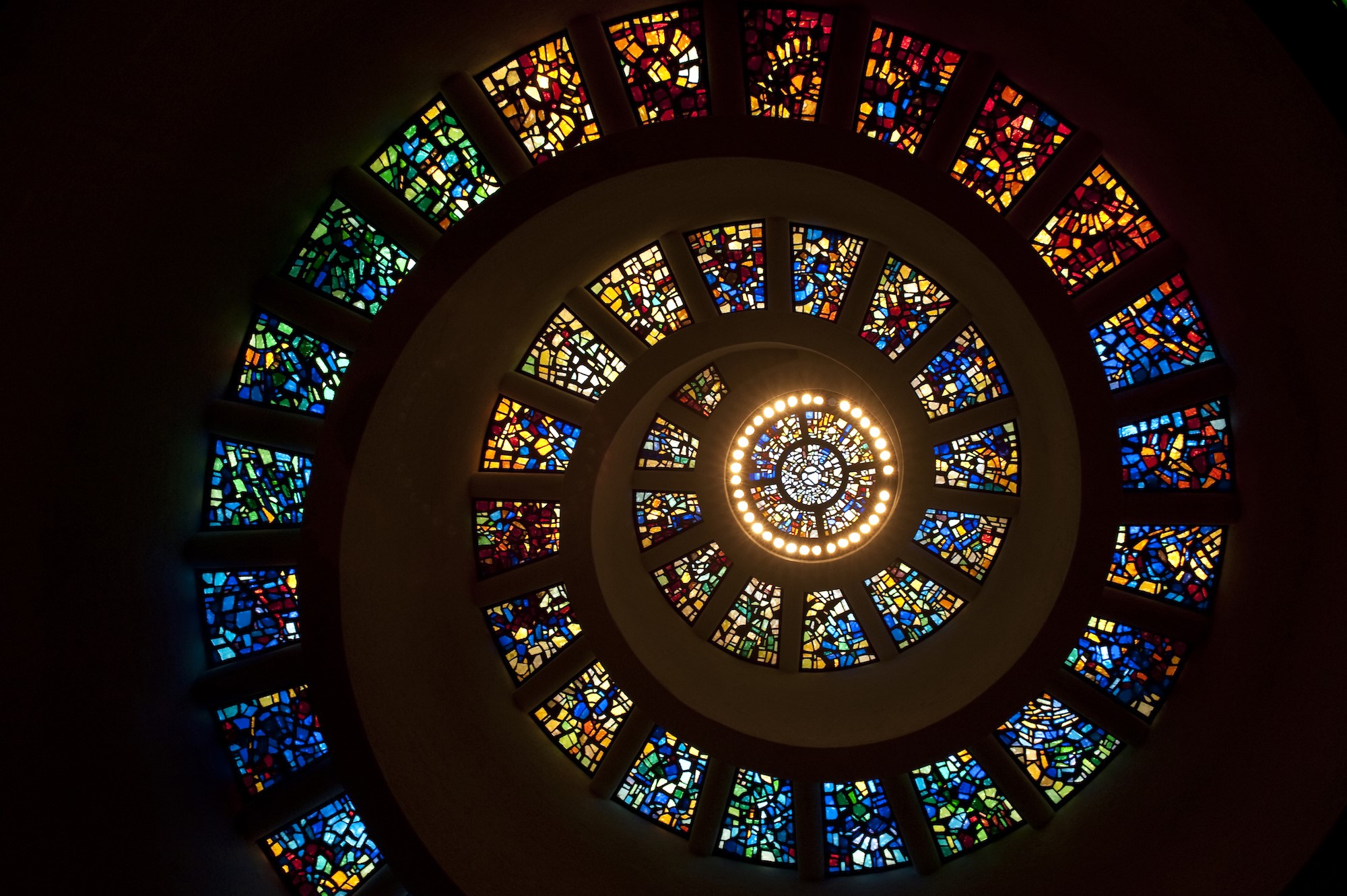 Christianity, colorful, glass, abstract, HD Wallpaper