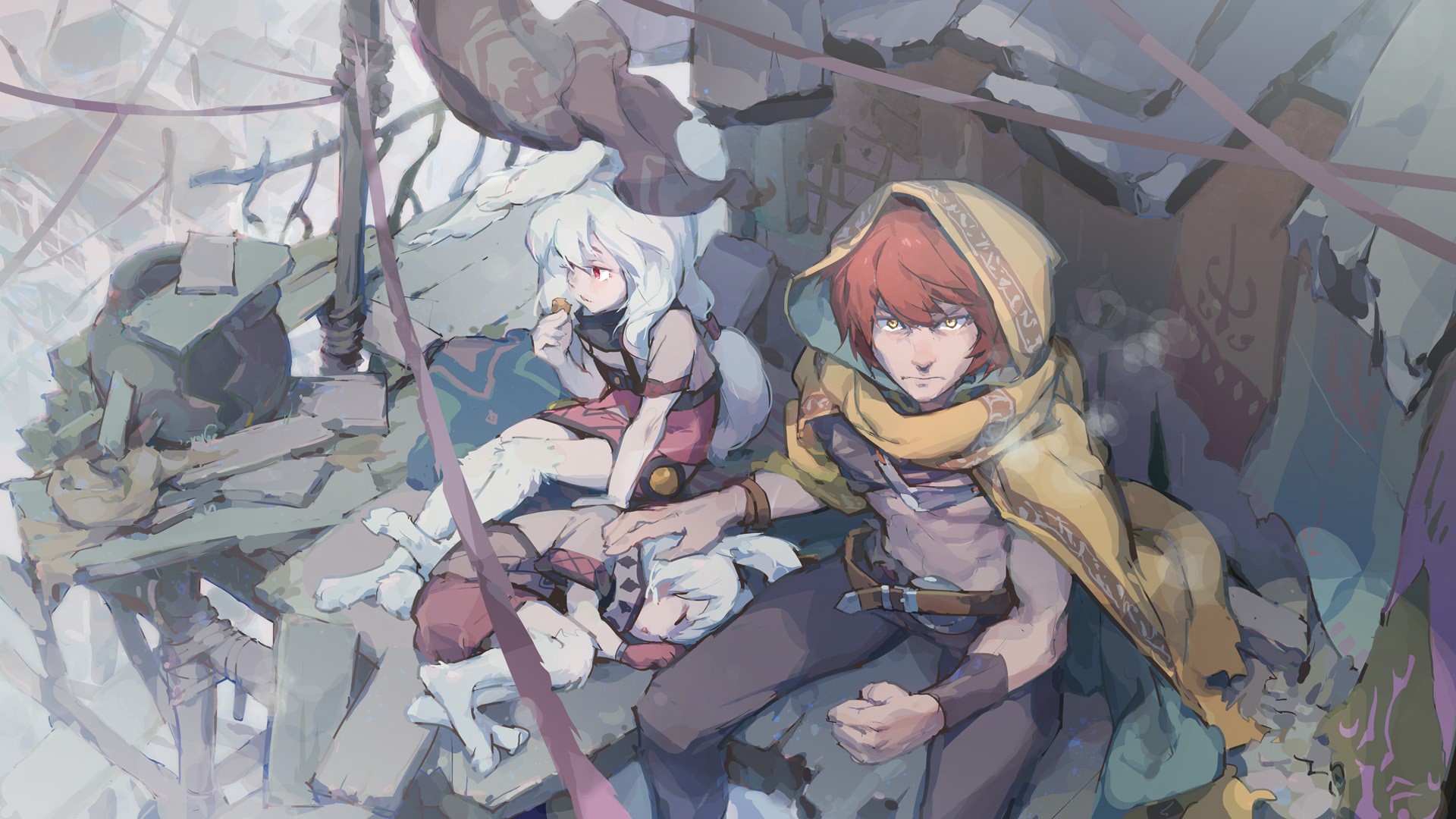 anime girls, anime boys, fantasy art, anime, HD Wallpaper