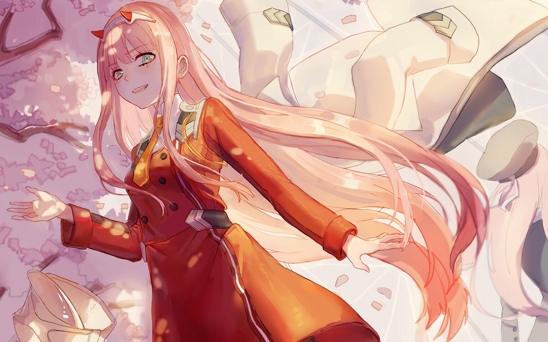 anime, anime girls, Darling in the FranXX, HD Wallpaper