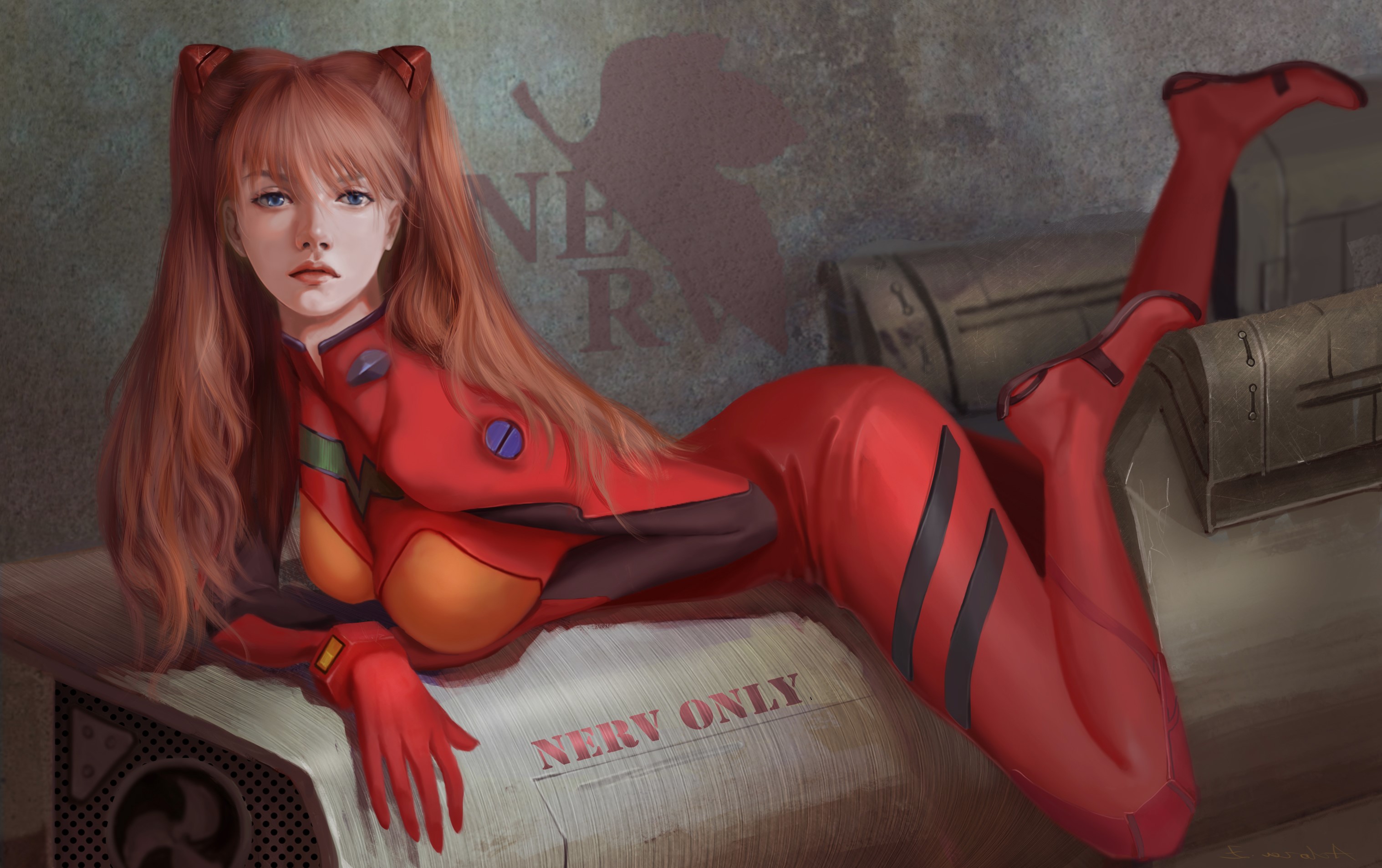 Neon Genesis Evangelion, anime girls, Asuka Langley Soryu, HD Wallpaper