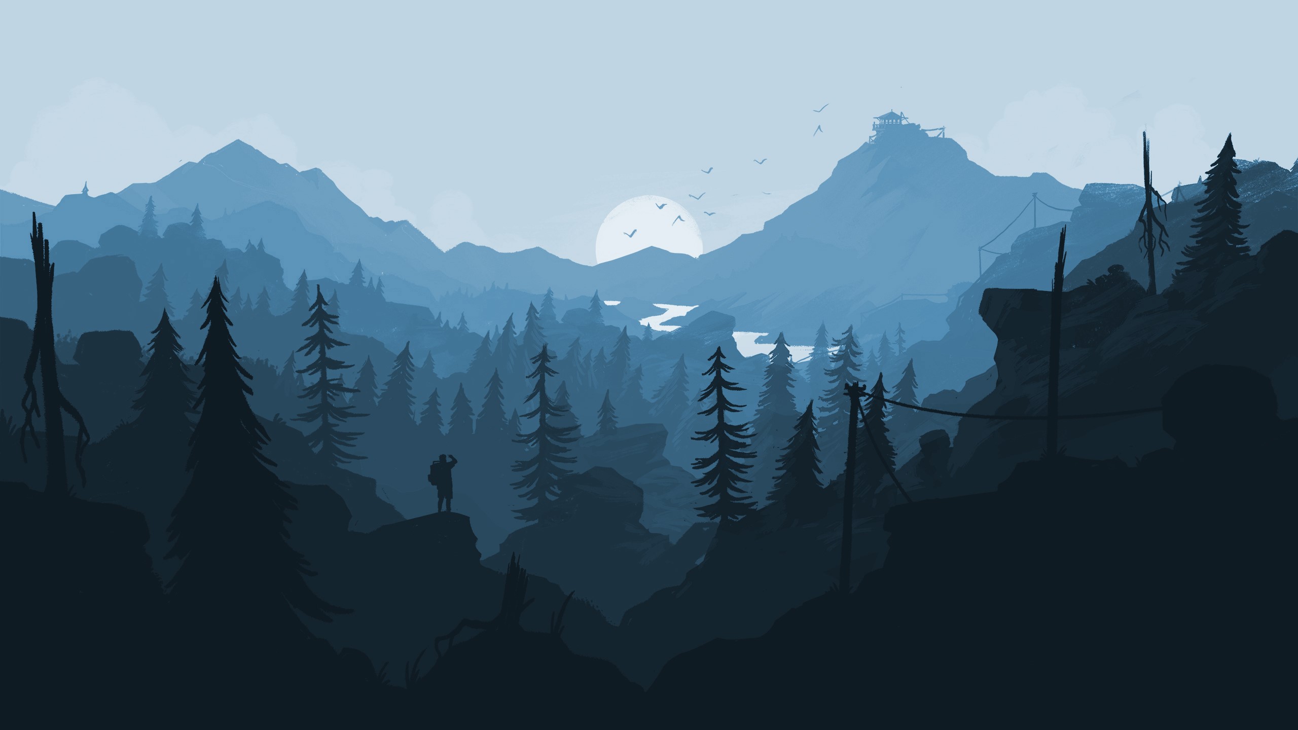 Firewatch, HD Wallpaper