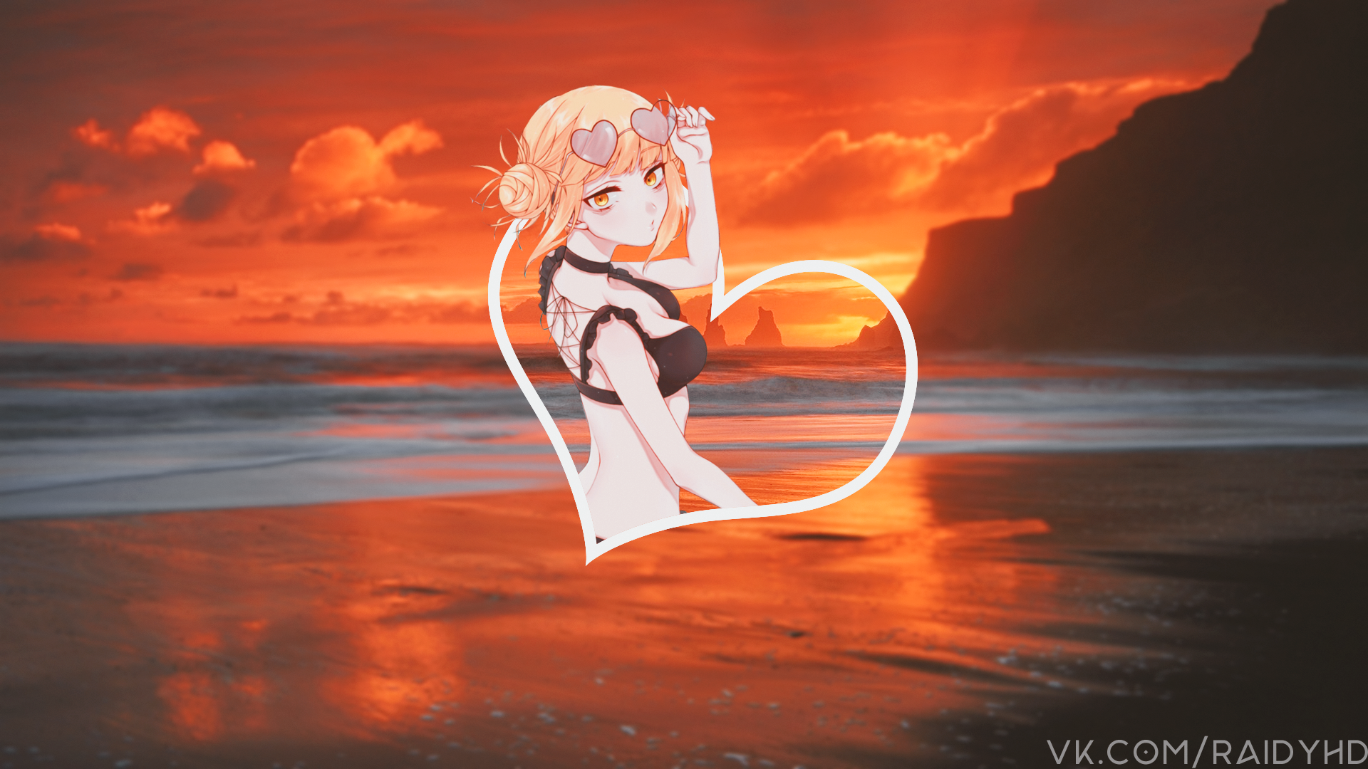 anime girls, anime, picture-in-picture, HD Wallpaper