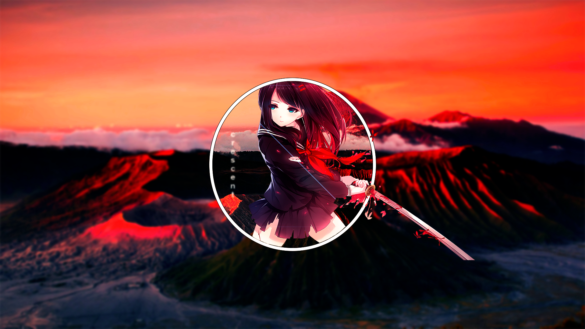 anime girls, anime, picture-in-picture, HD Wallpaper