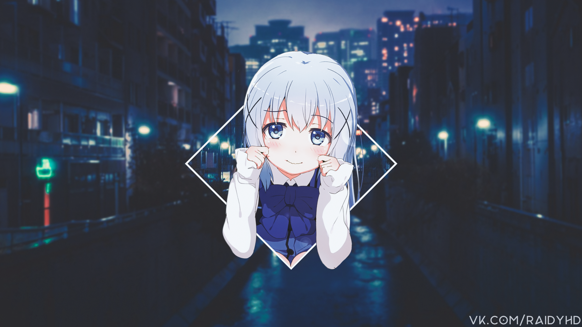 anime, anime girls, picture-in-picture, HD Wallpaper