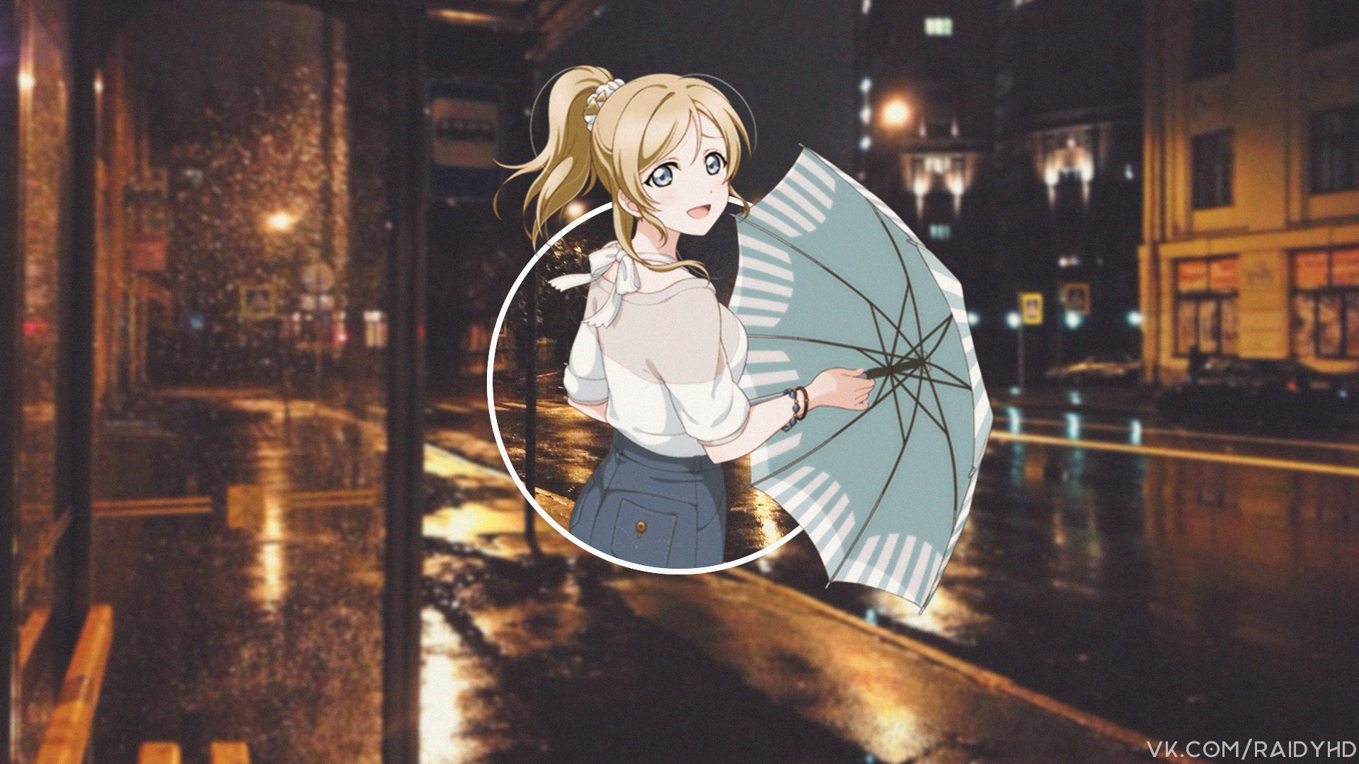 anime, anime girls, picture-in-picture, HD Wallpaper