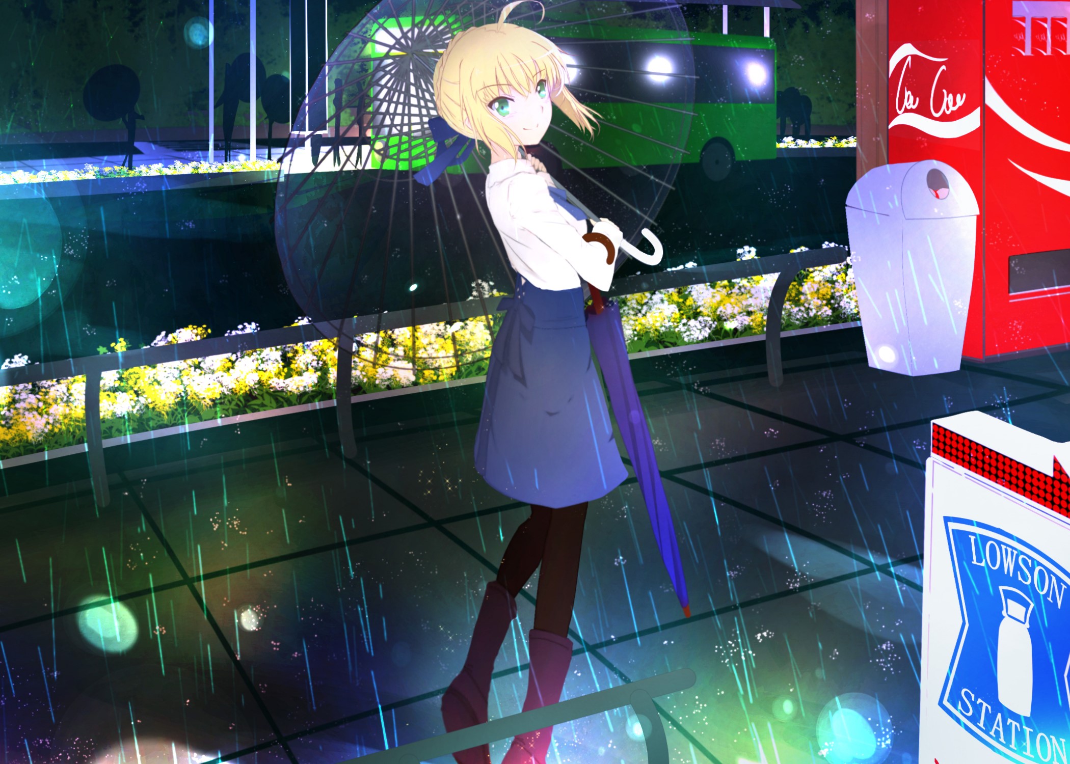 Fate Series, Fate/Stay Night, anime girls, Saber, HD Wallpaper
