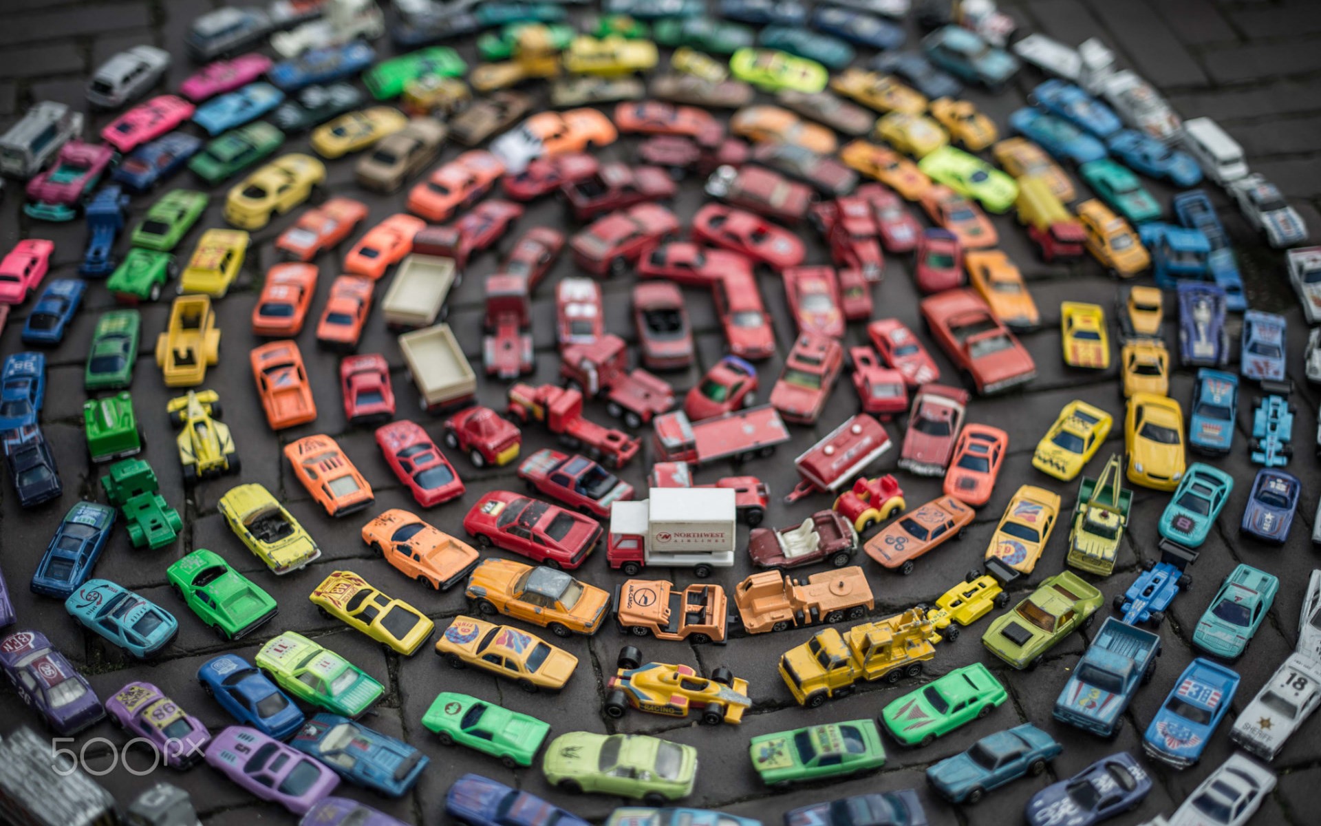 vehicle, car, toys, colorful, HD Wallpaper