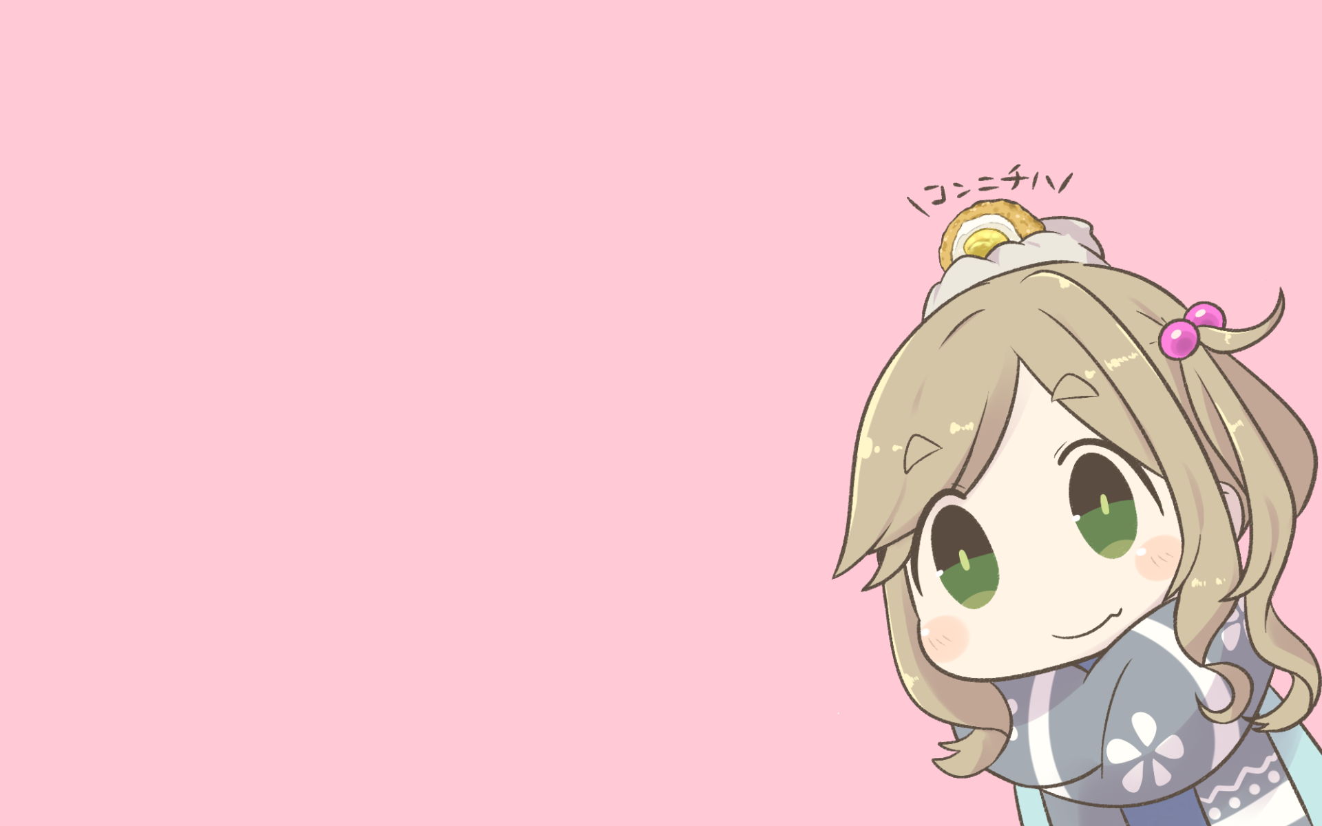 Yuru Camp, Aoi Inuyama, manga, blonde, HD Wallpaper