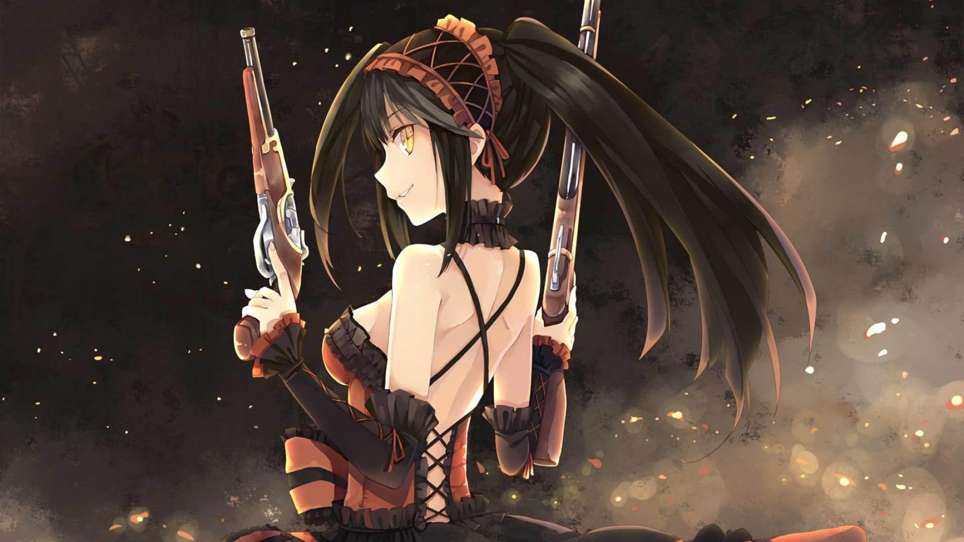 anime, anime girls, Girl With Weapon, Date A Live, HD Wallpaper