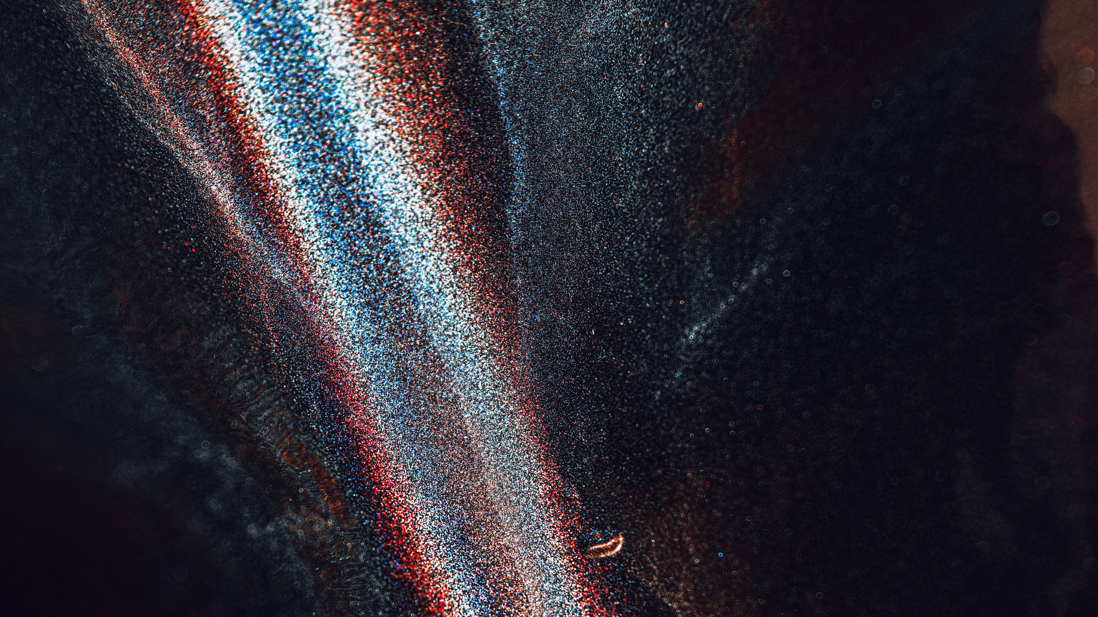 jet, glare, colorful, spray, texture, 4k, HD Wallpaper
