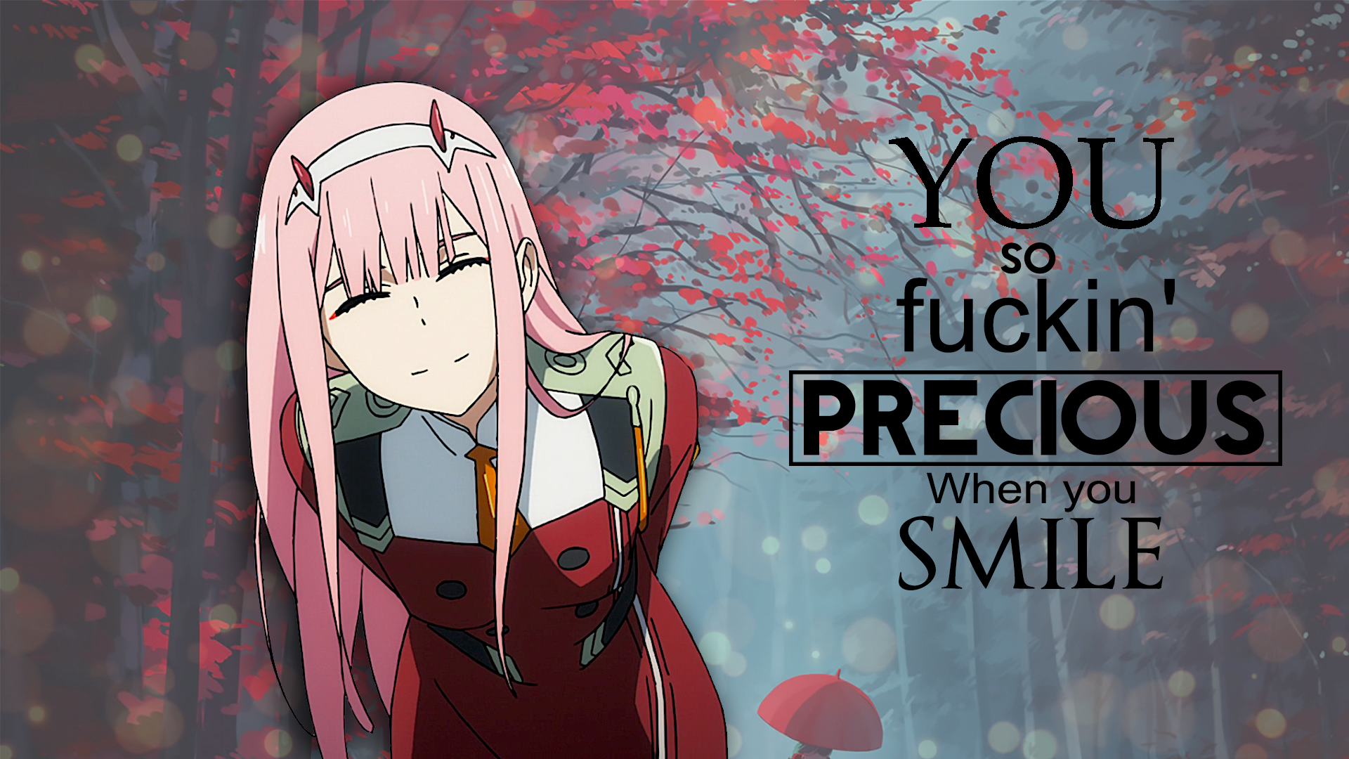Darling in the FranXX, anime girls, Zero Two (Darling in the FranXX), pink hair, HD Wallpaper