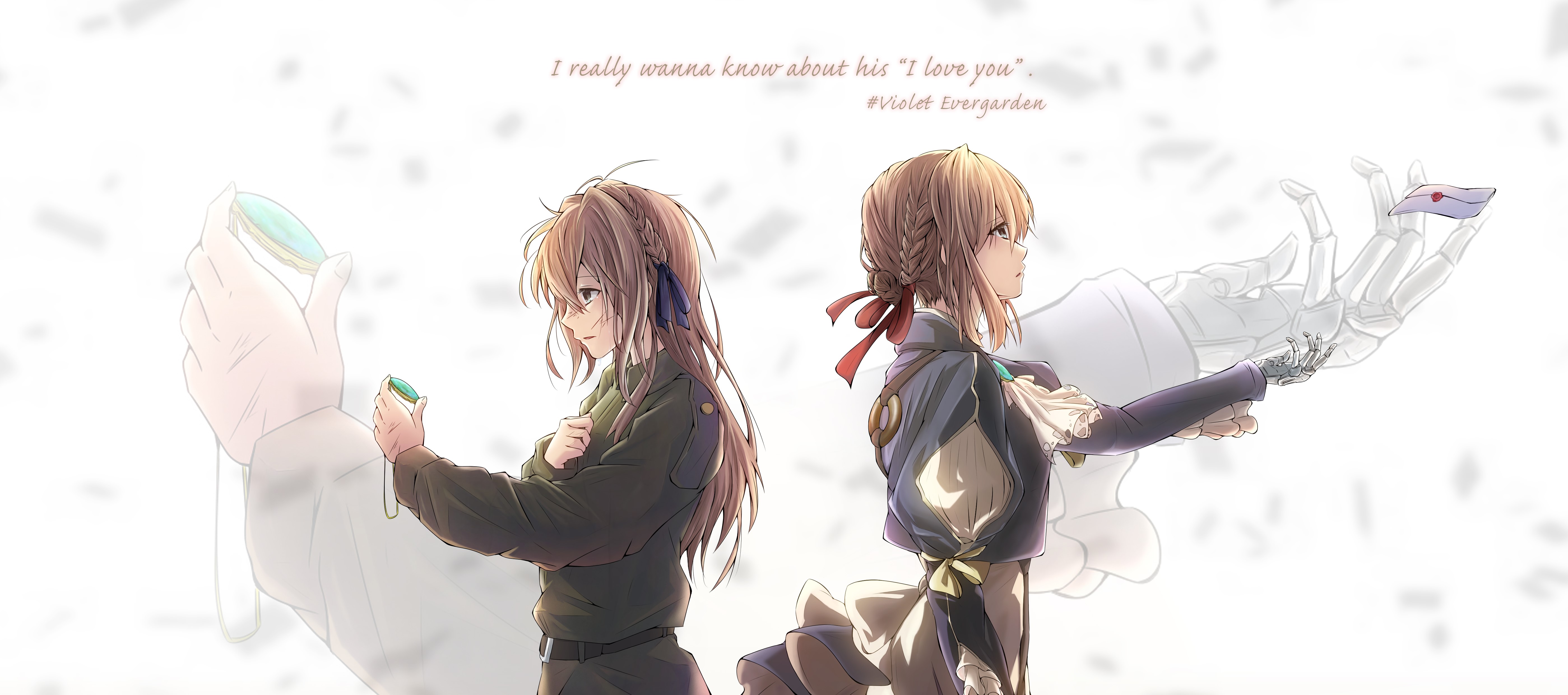 Violet Evergarden (anime), anime girls, Violet Evergarden, HD Wallpaper