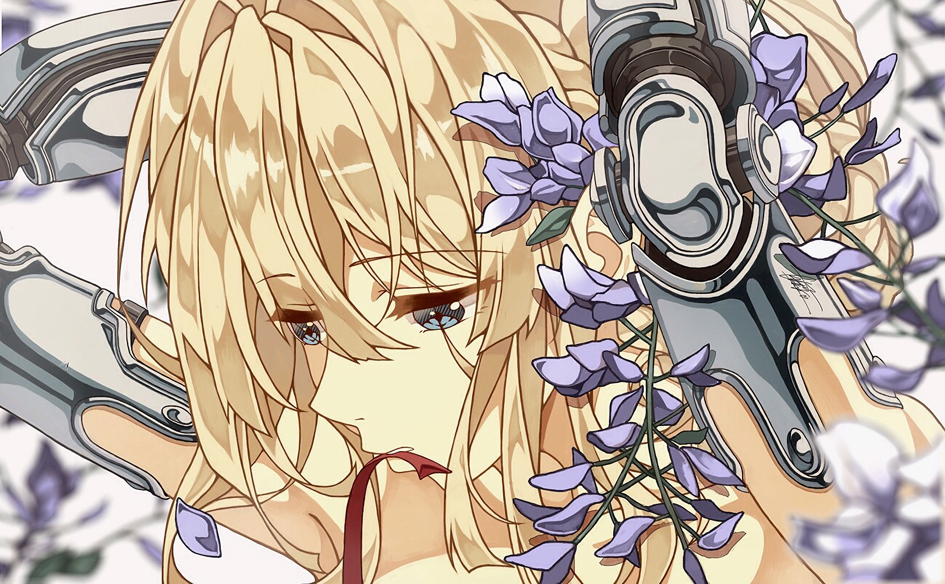 Violet Evergarden, anime girls, anime, blonde, HD Wallpaper