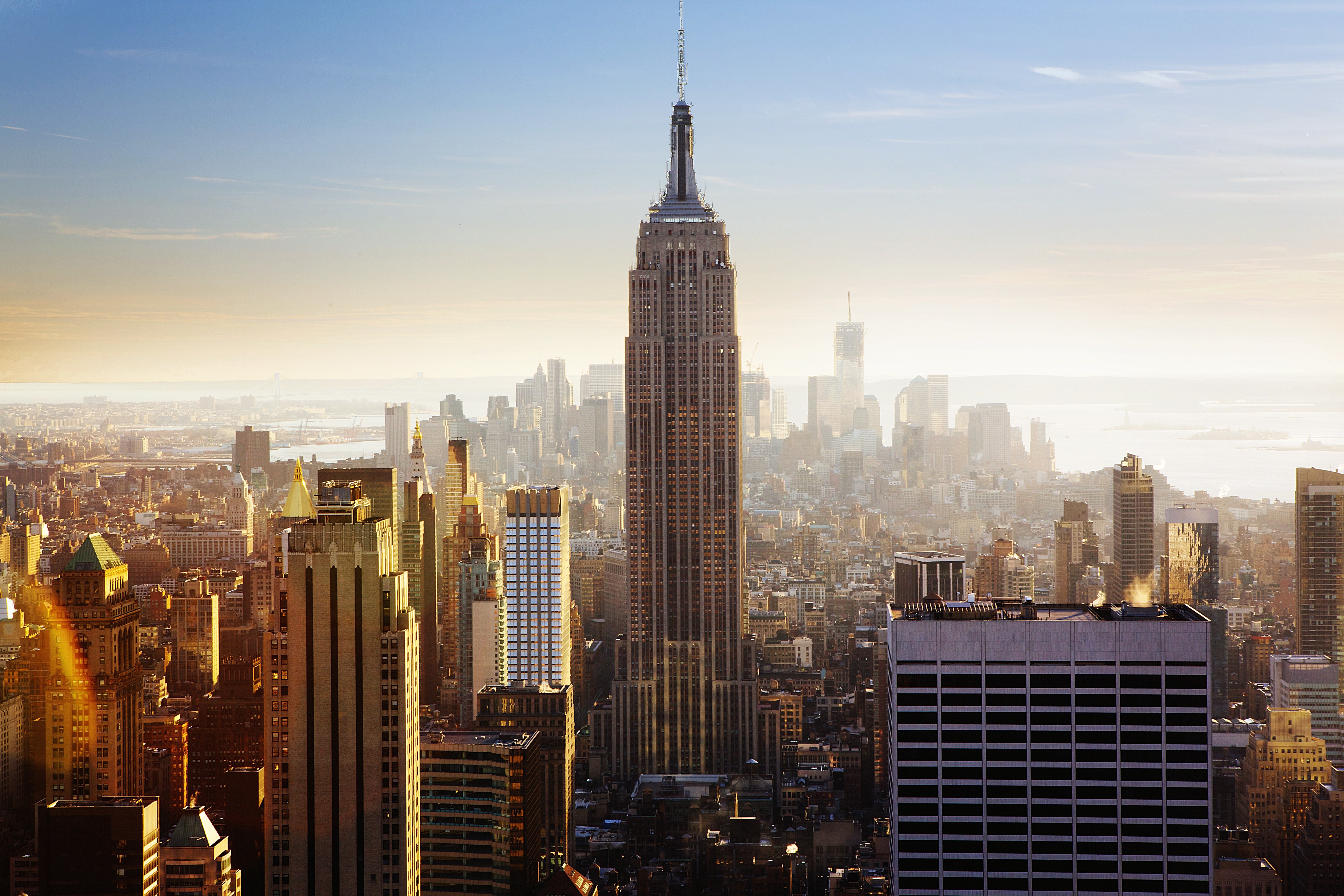 cityscape, skyscraper, building, New York City, city, USA, HD Wallpaper