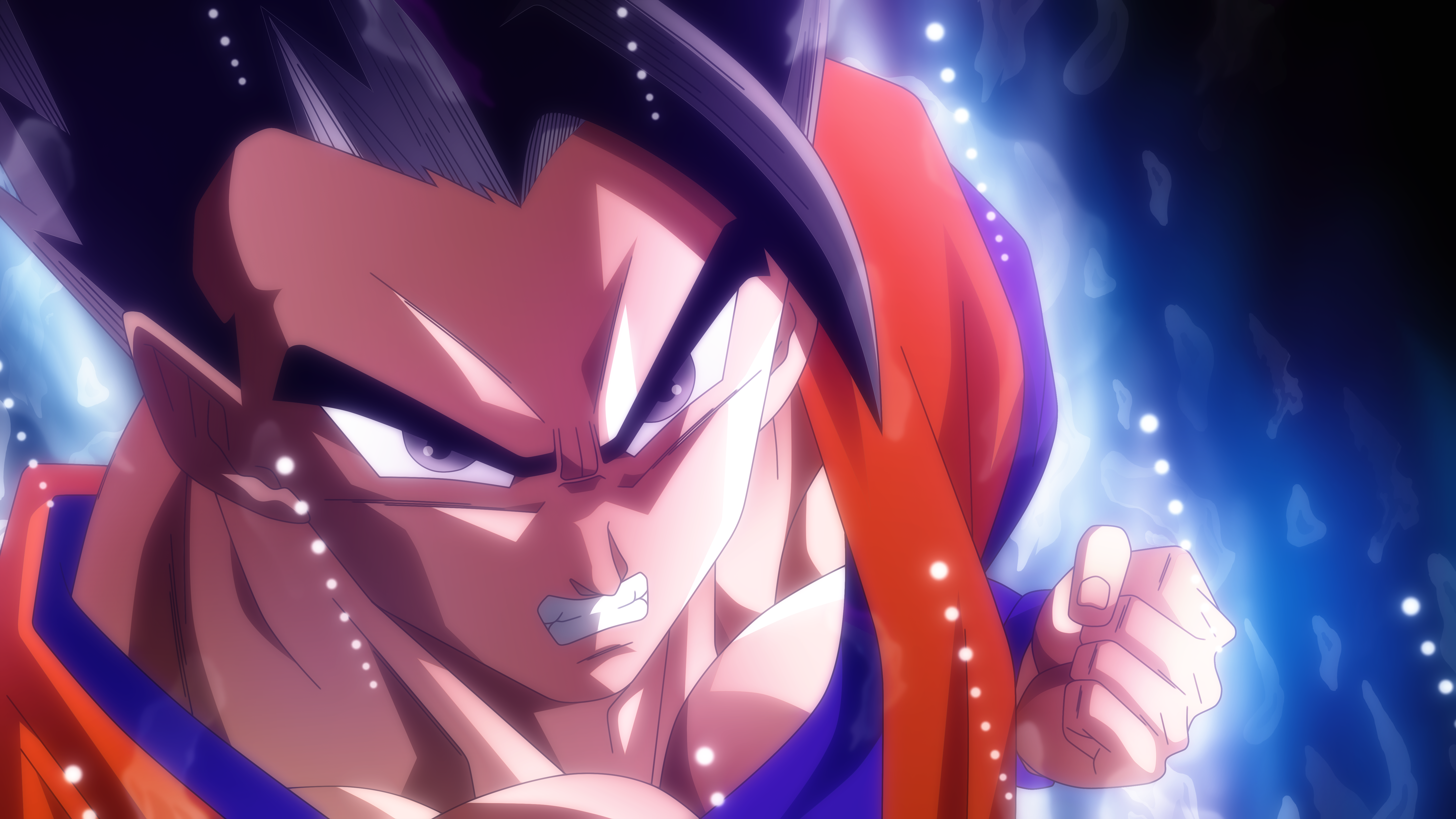 Dragon Ball, Dragon Ball Super, ultra instict, Son Gohan, rmehedi, HD Wallpaper