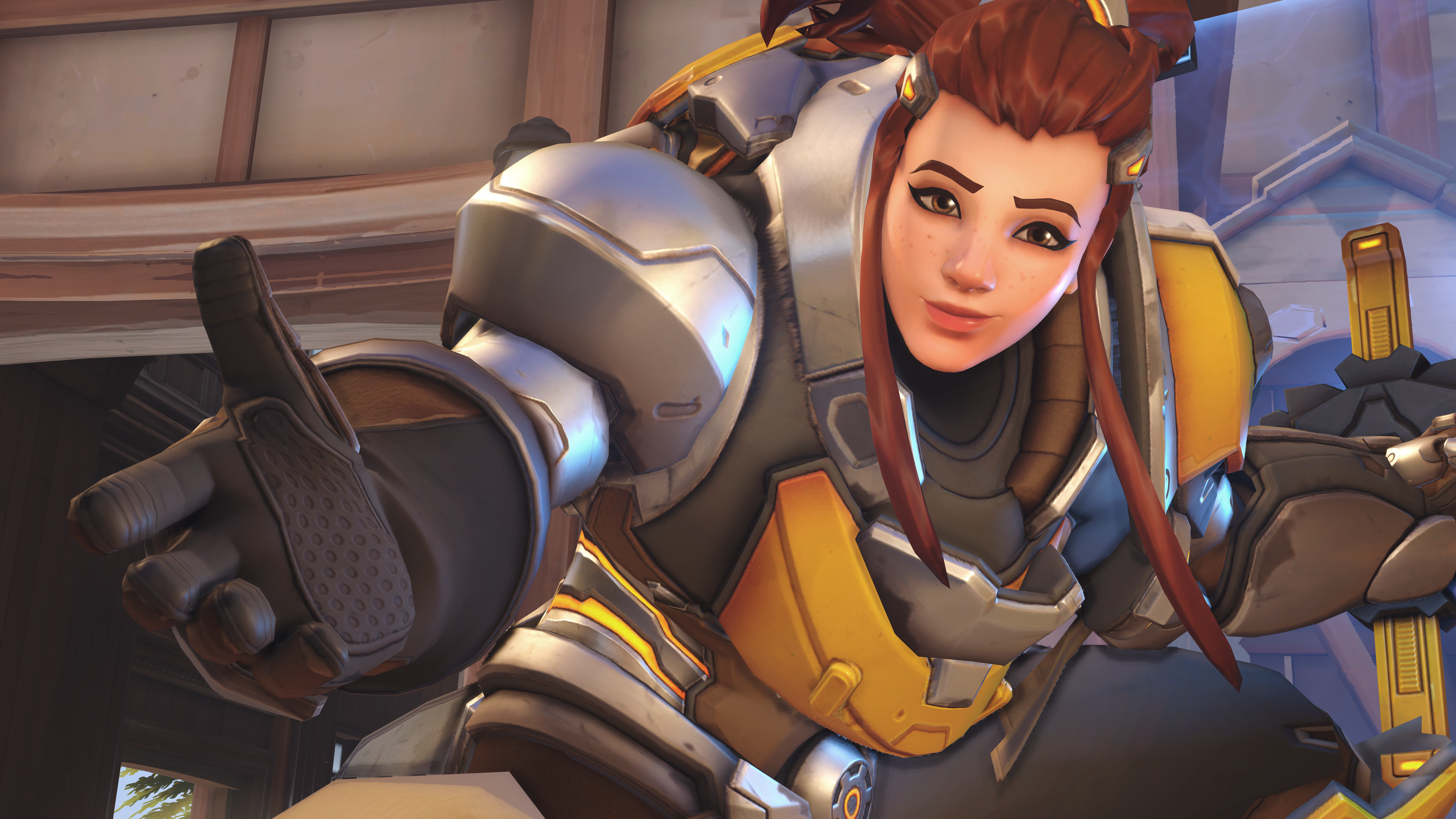 Brigitte (Overwatch), Brigitte Lindholm, Overwatch, HD Wallpaper
