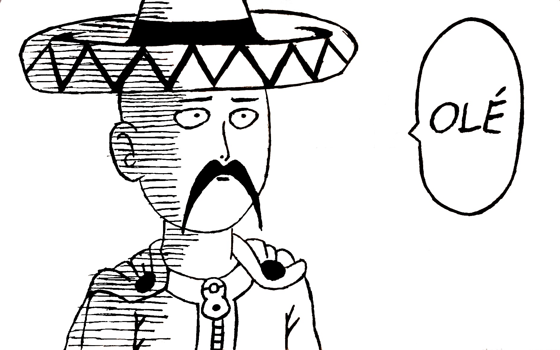 One-Punch Man, Saitama, Mexico, manga, HD Wallpaper