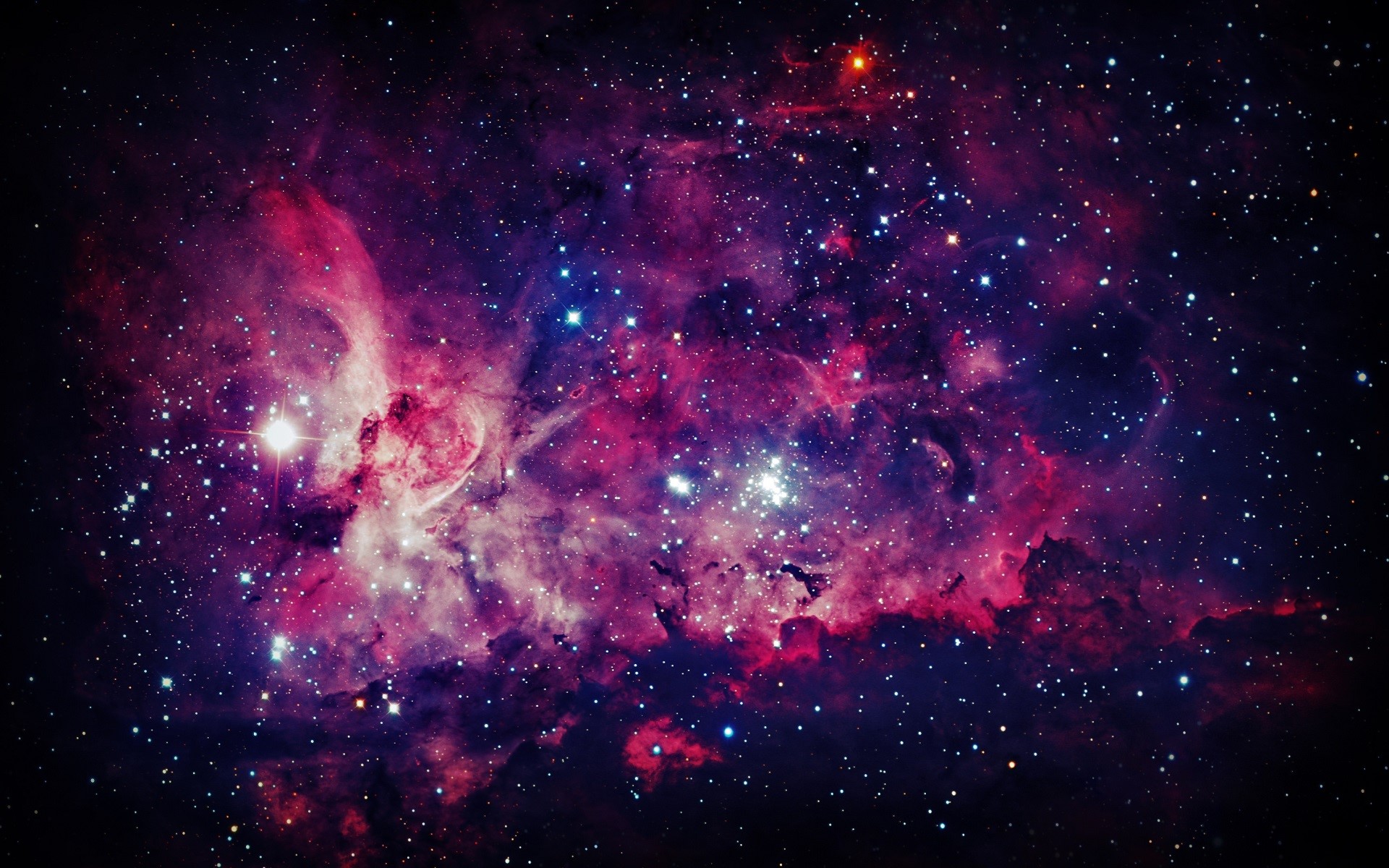 space, stars, nebula, HD Wallpaper