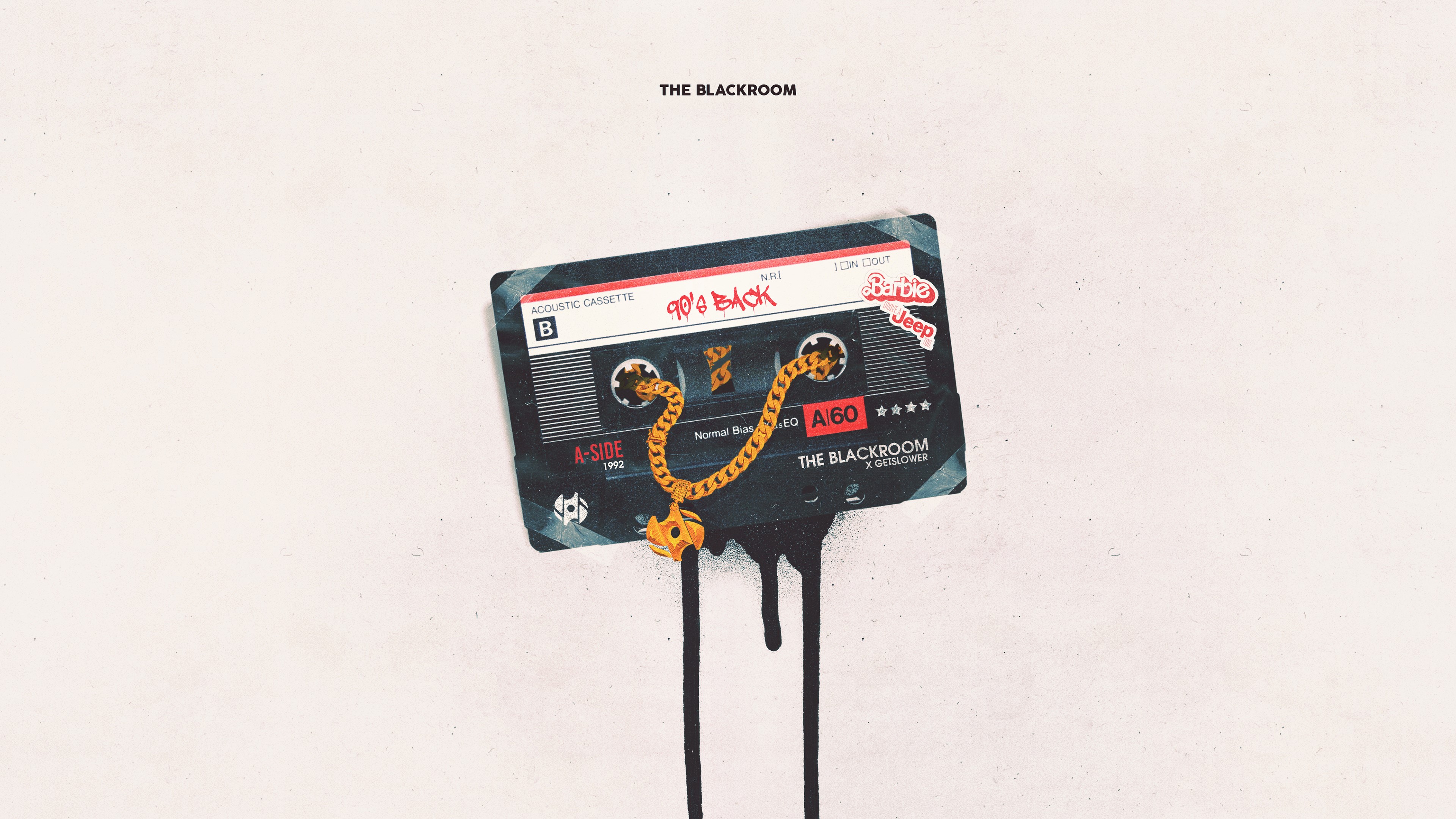 cassette, 90s, gold, vintage, HD Wallpaper