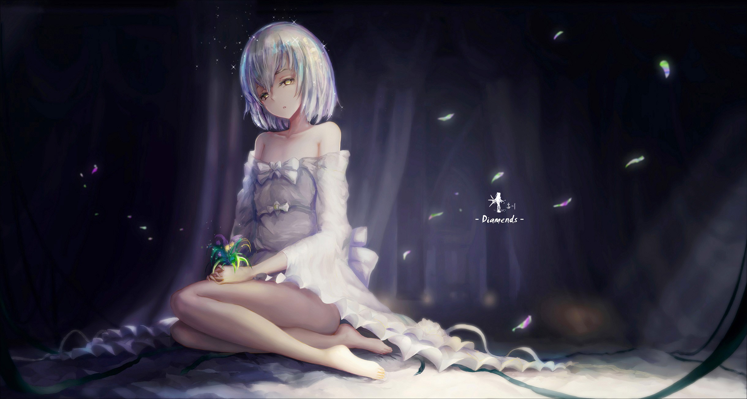 anime girls, Houseki no Kuni, Diamond (Houseki no Kuni), HD Wallpaper
