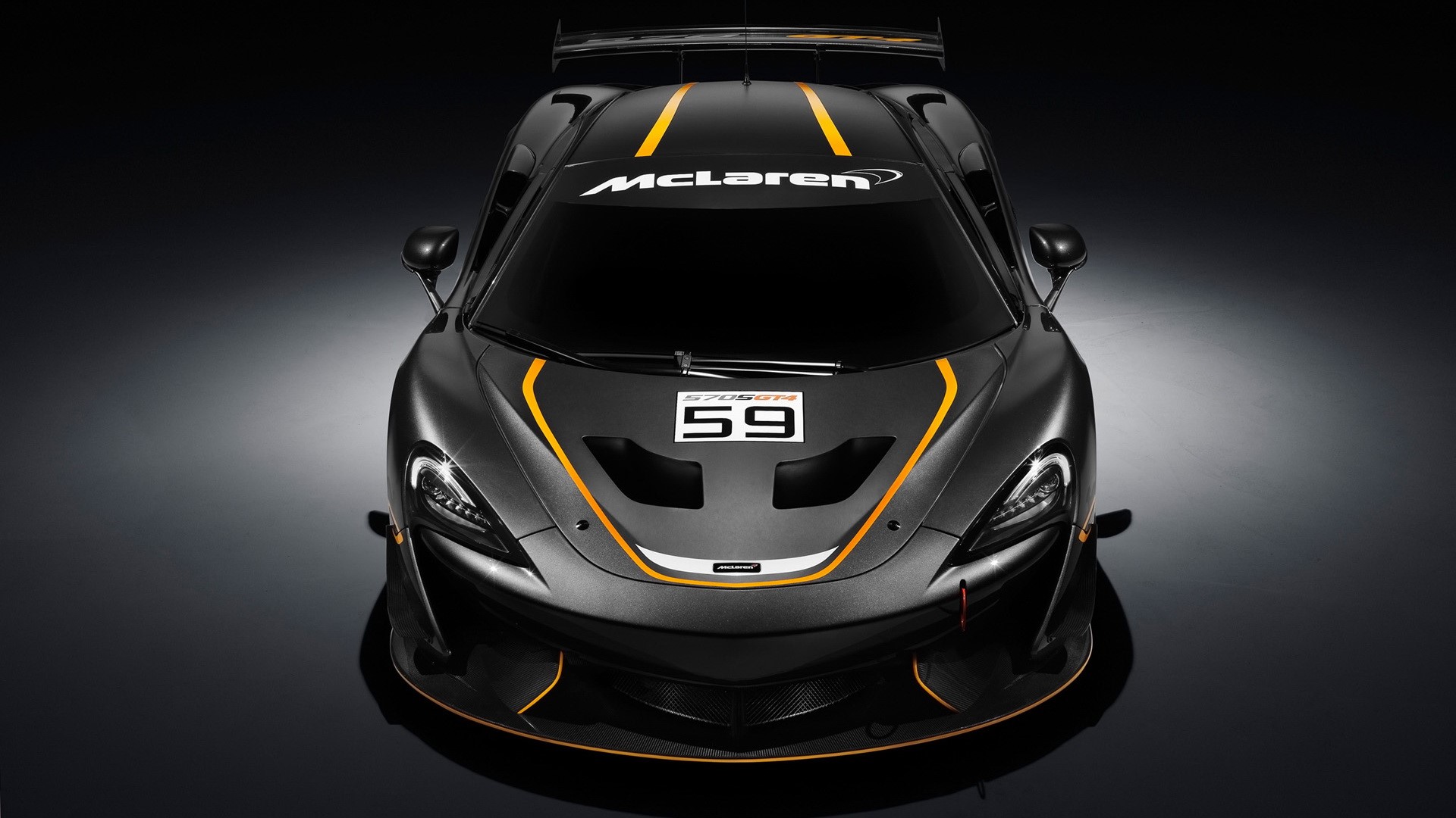 McLaren, McLaren 570S, McLaren 570S GT4, HD Wallpaper