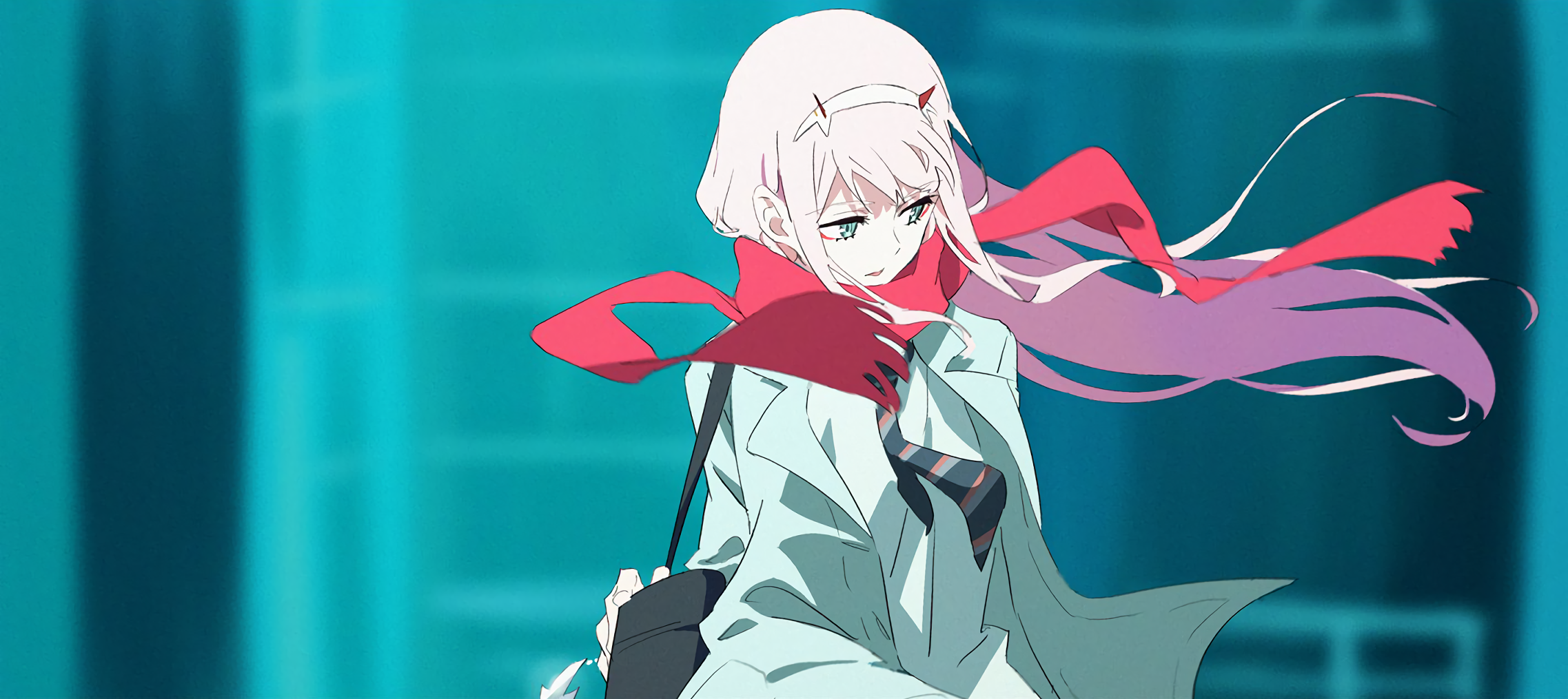Darling in the FranXX, Zero Two (Darling in the FranXX), anime girls, pink hair, HD Wallpaper