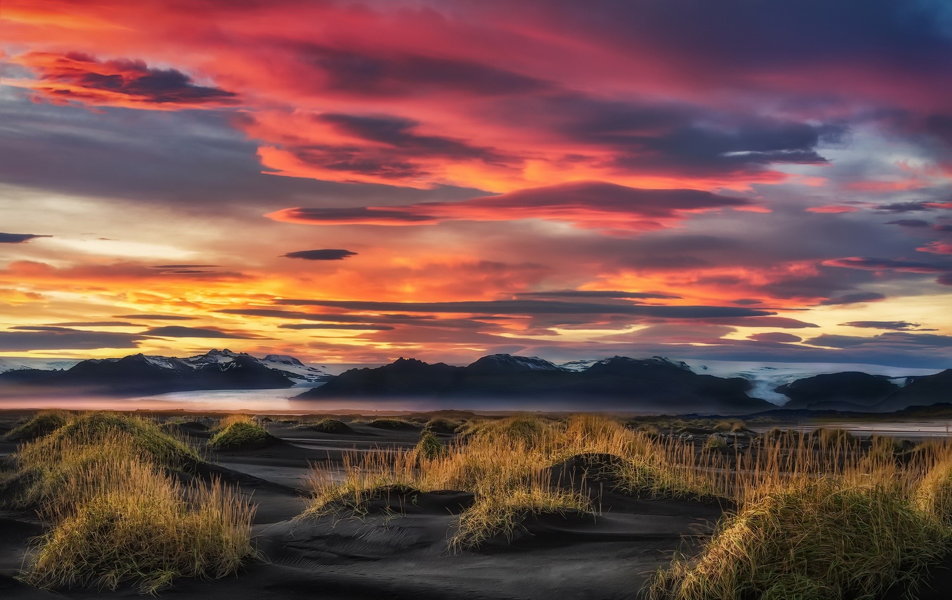 nature, sky, clouds, sunlight, landscape, HD Wallpaper