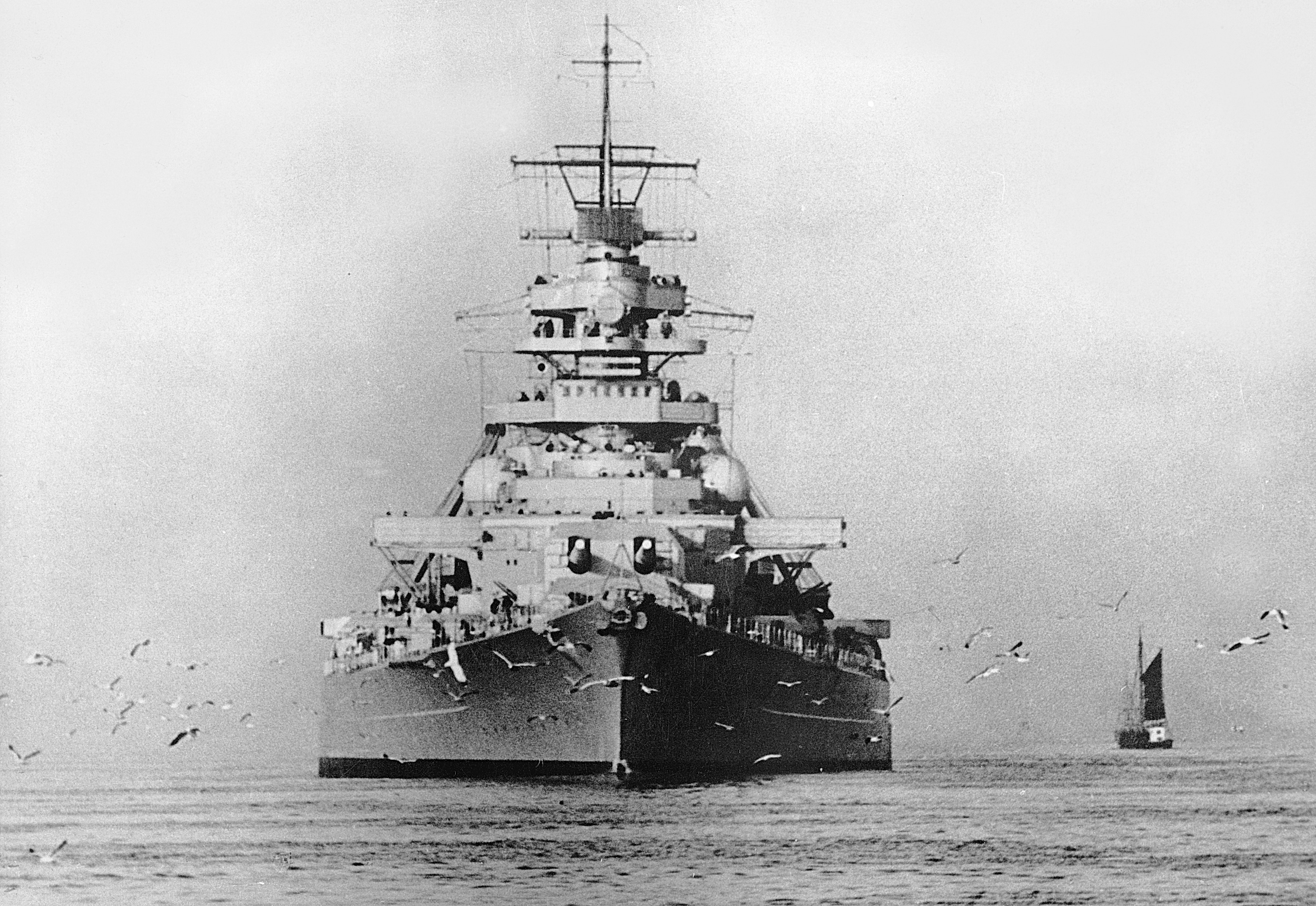 warship, military, Bismarck (ship), HD Wallpaper