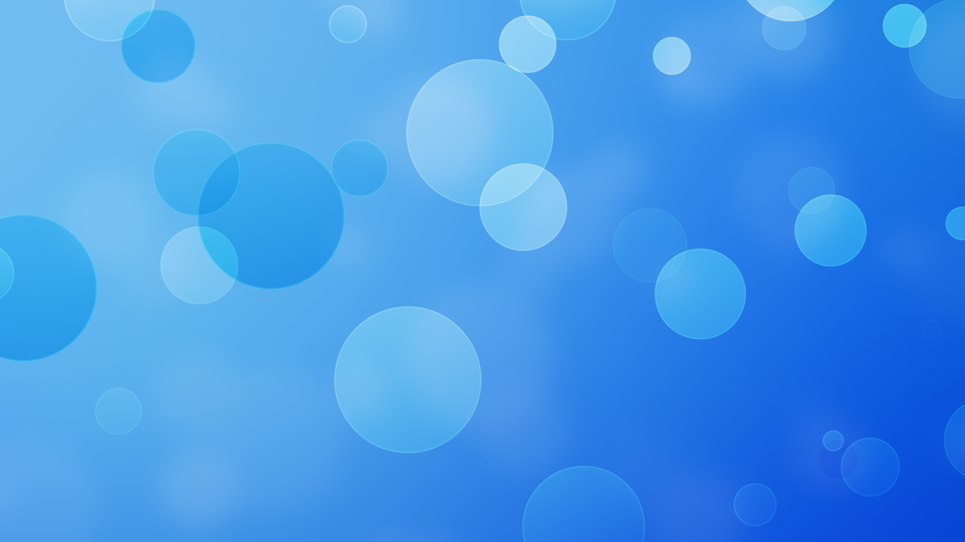 abstract, circle, blue, digital art, HD Wallpaper