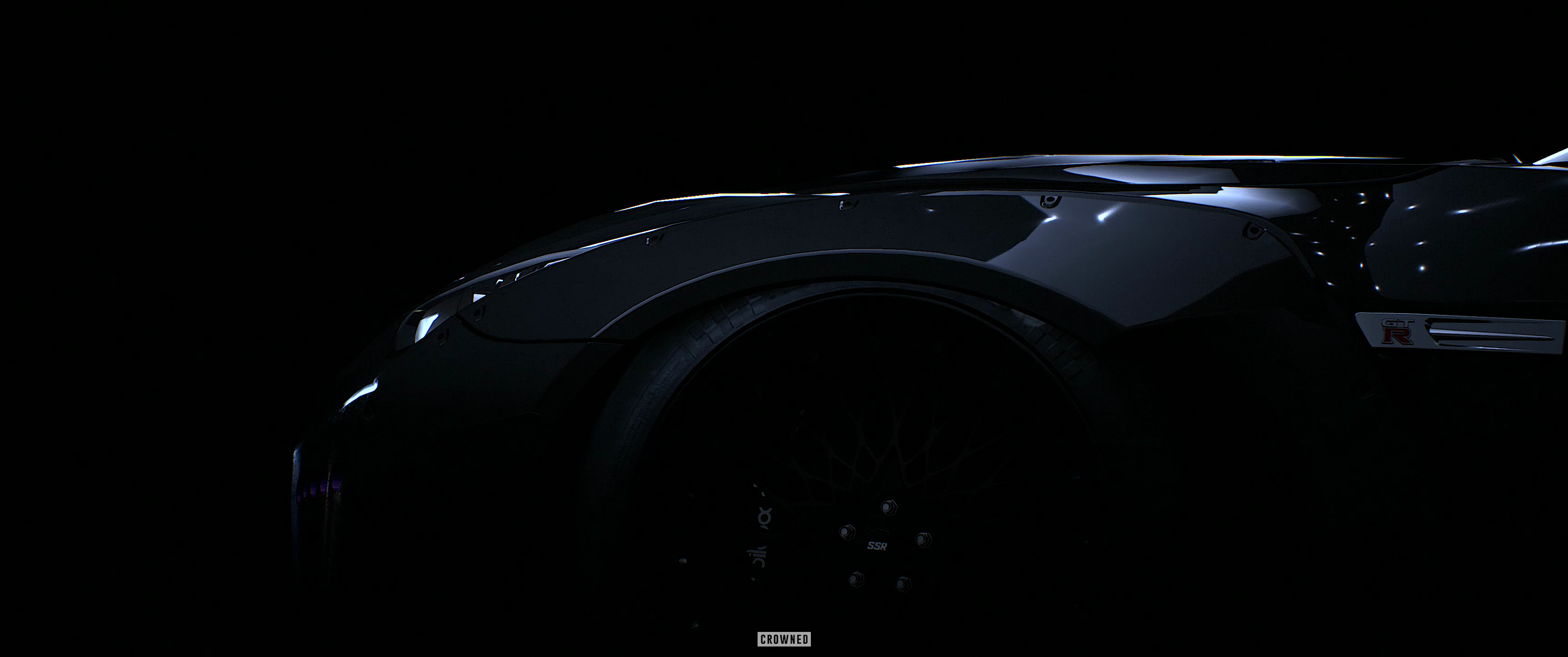 CROWNED, Need for Speed, Nissan GTR, HD Wallpaper