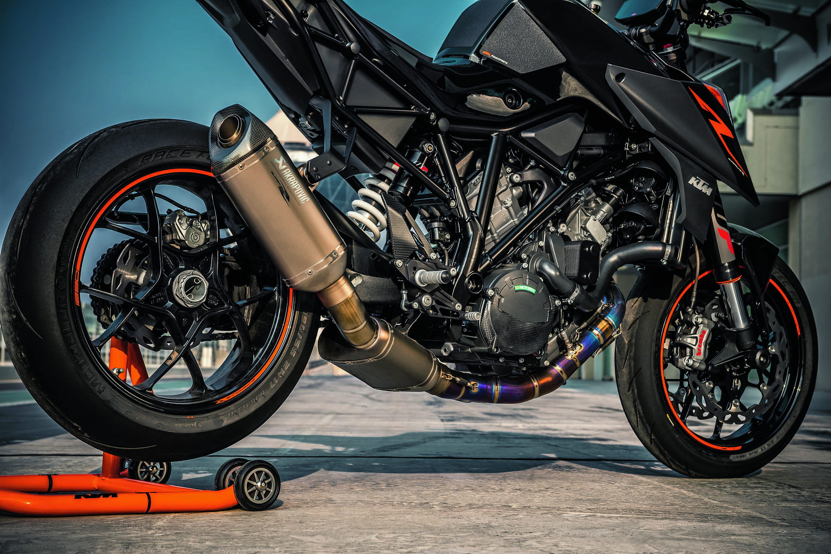 motorcycle, KTM, vehicle, black, HD Wallpaper