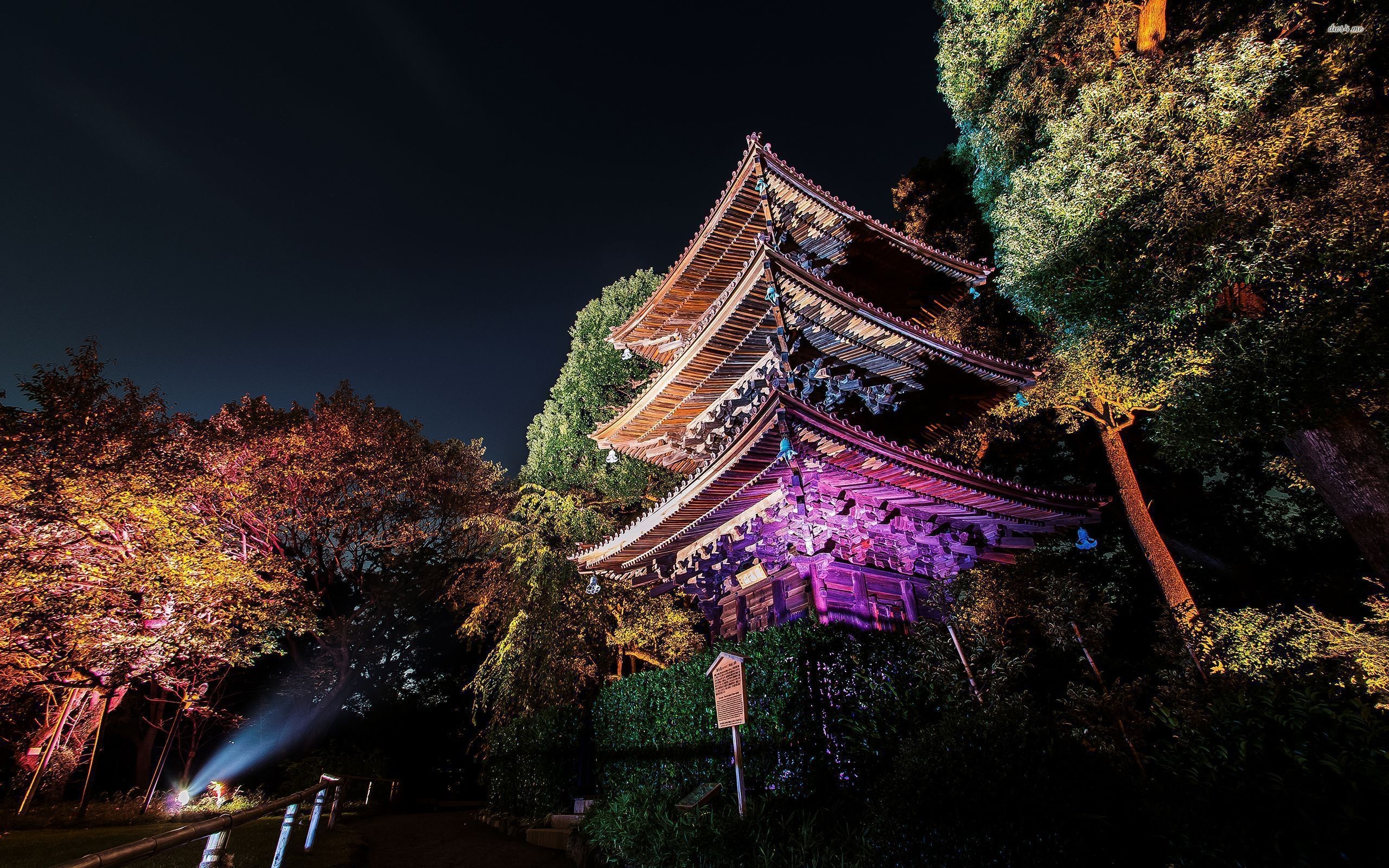 Tokyo, night, lights, colorful, HD Wallpaper