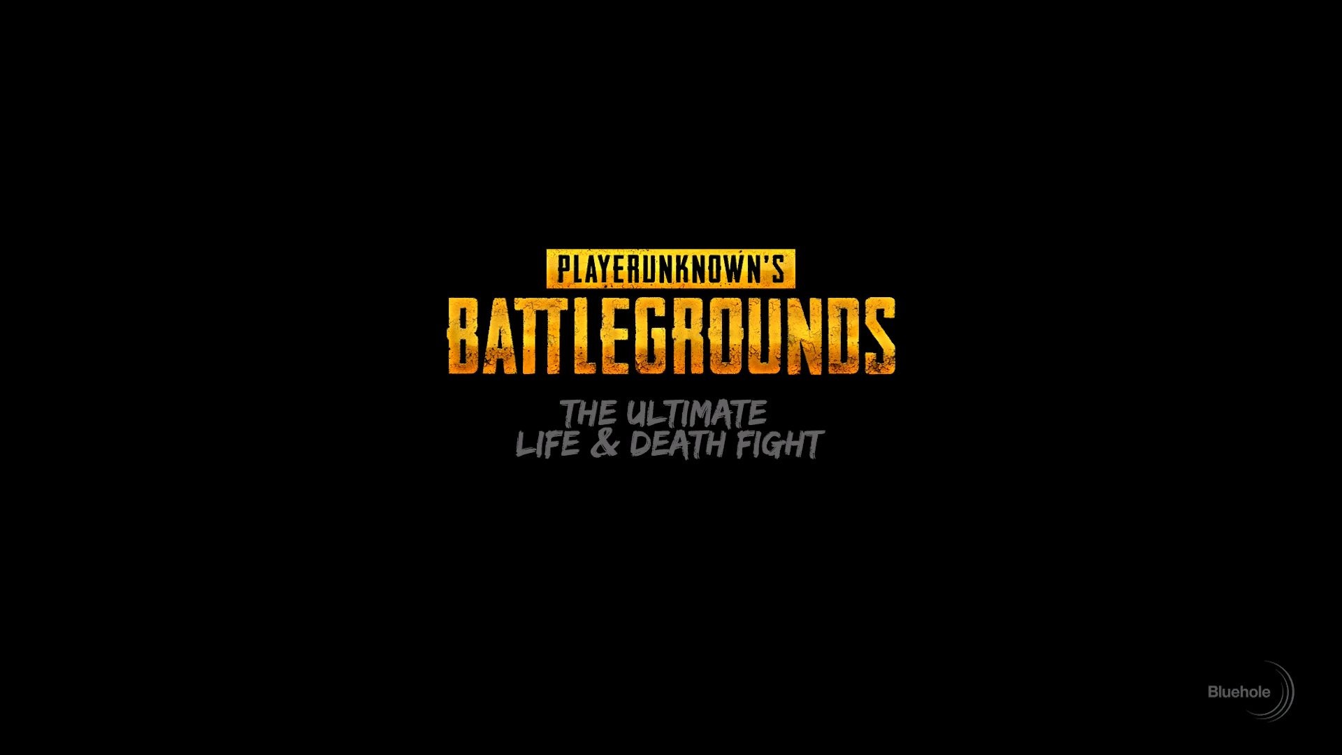 PUBG, logo, typography, minimalism, video games, HD Wallpaper