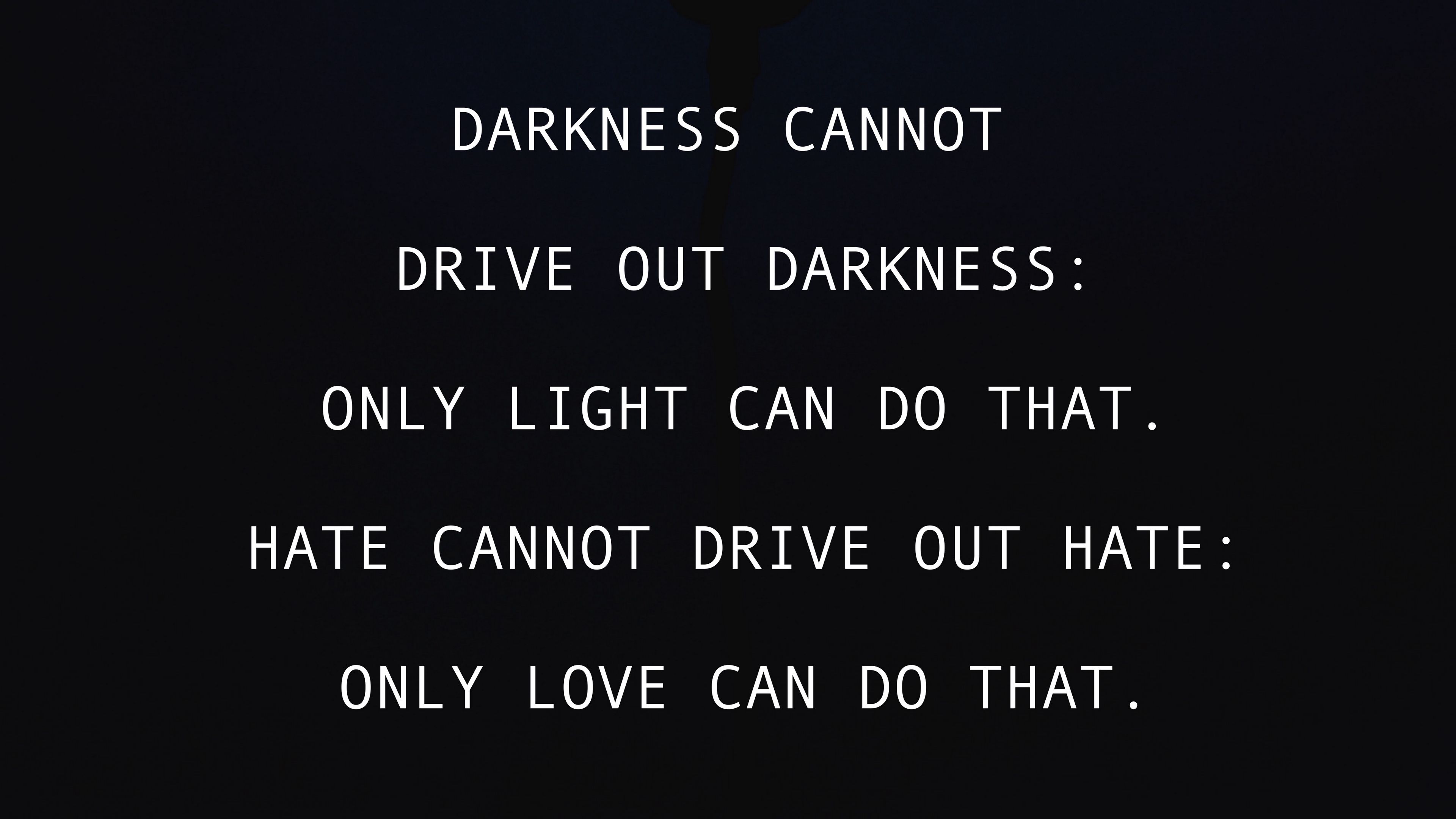 darkness, love, motivation, inspiration, 4k, HD Wallpaper