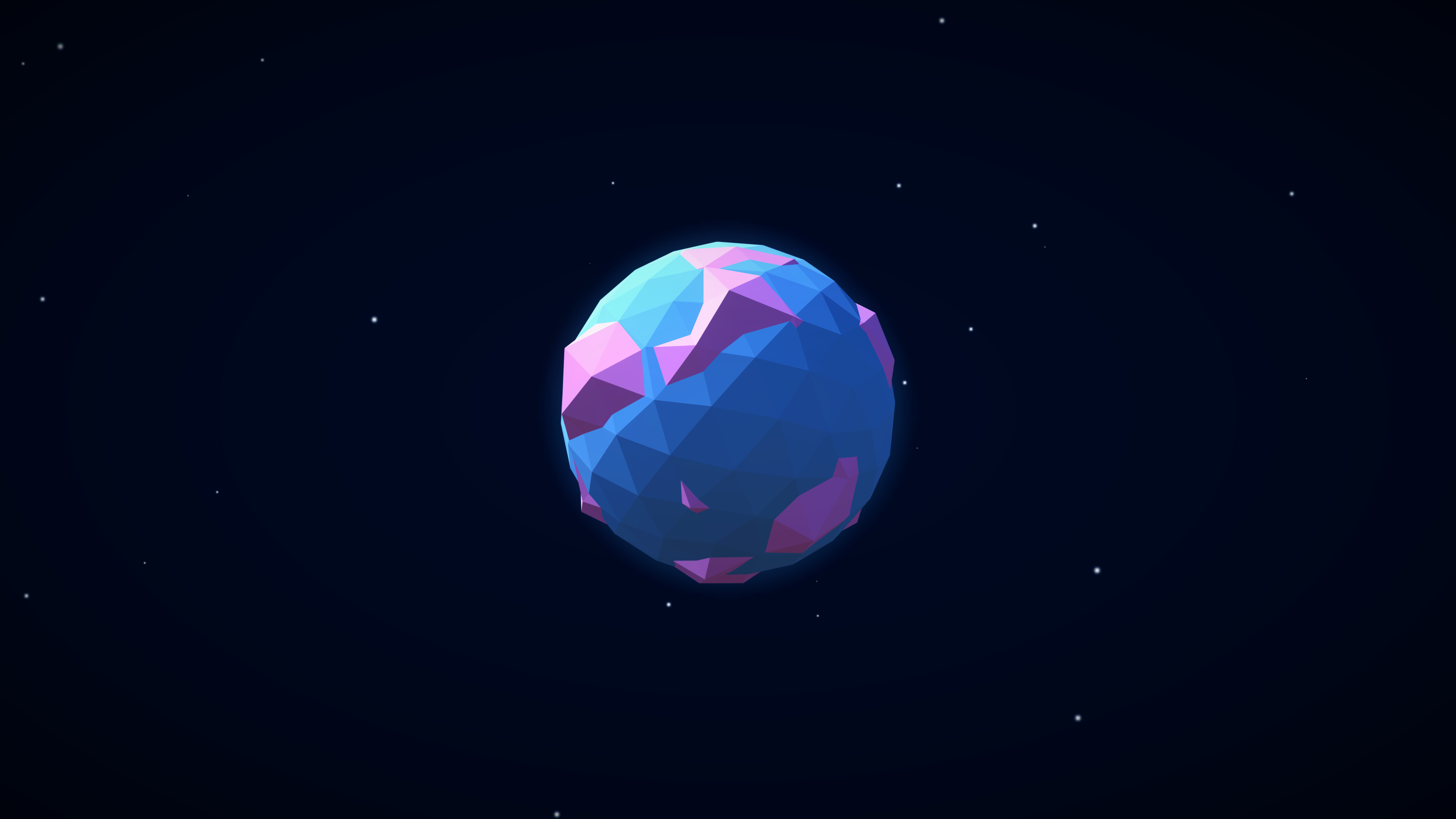 space, planet, stars, 3D, digital art, galaxy, HD Wallpaper