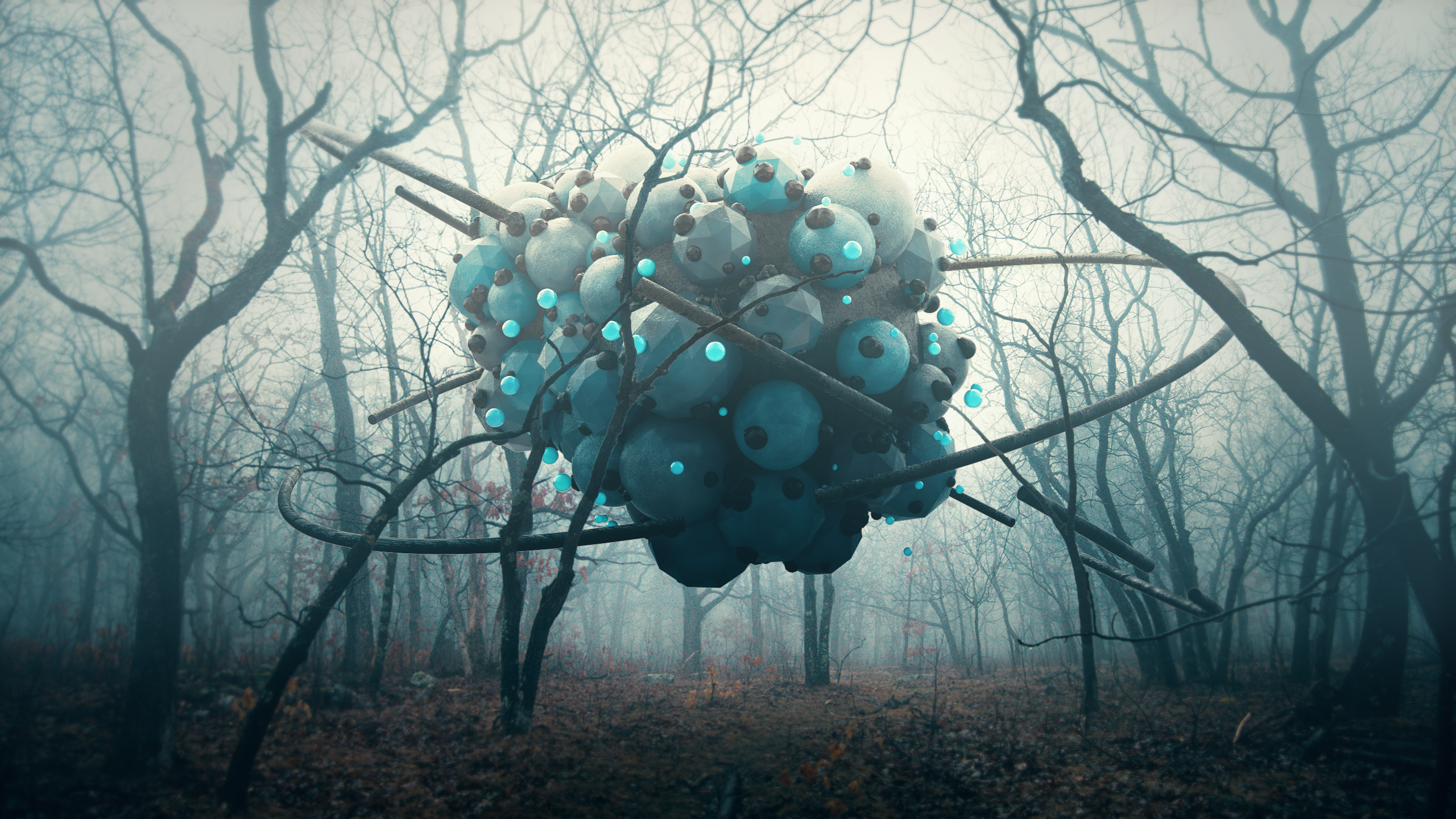 Cinema 4D, Photoshop, 3D, HD Wallpaper