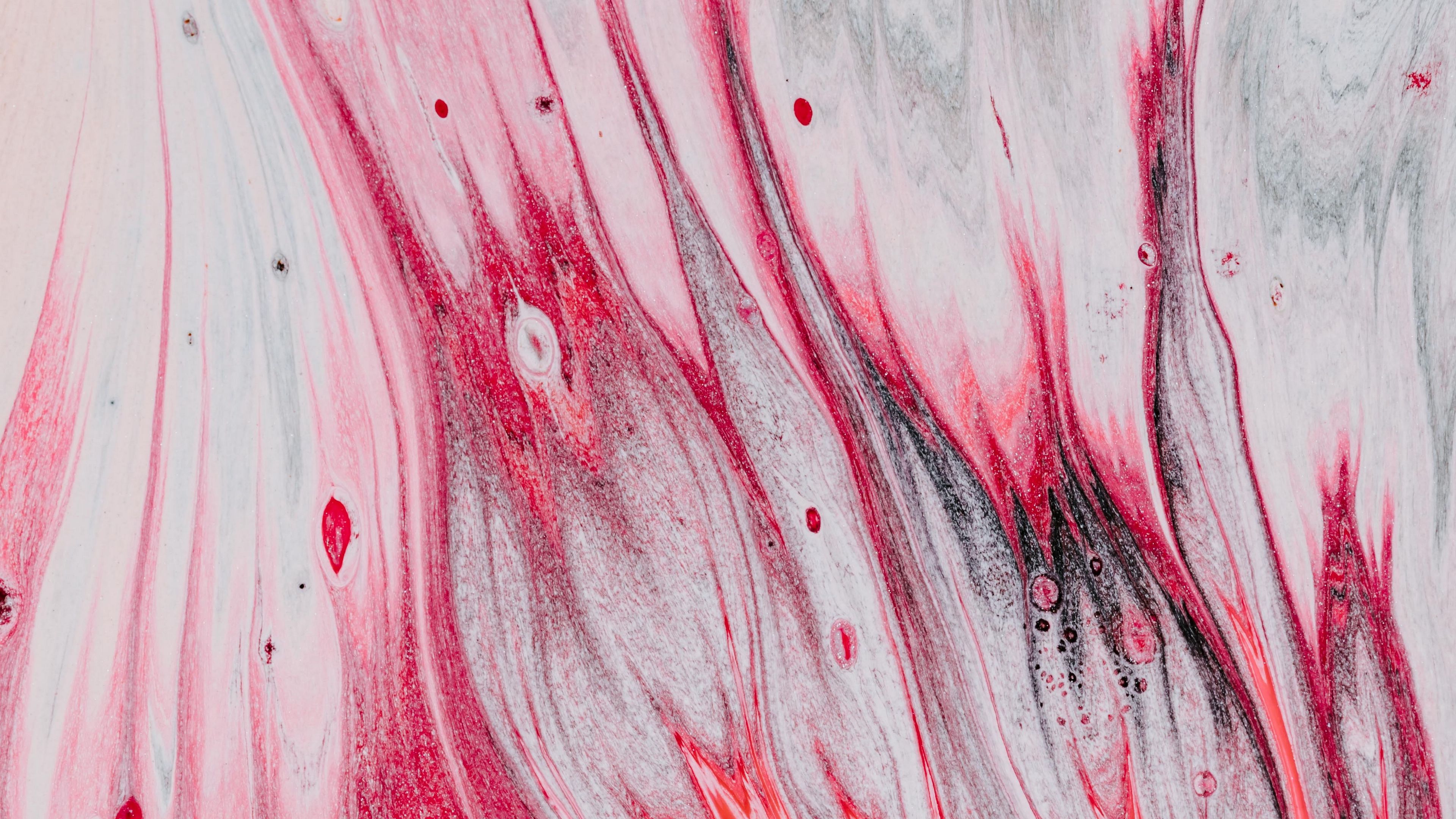 paint, lines, stains, bright, 4k, HD Wallpaper