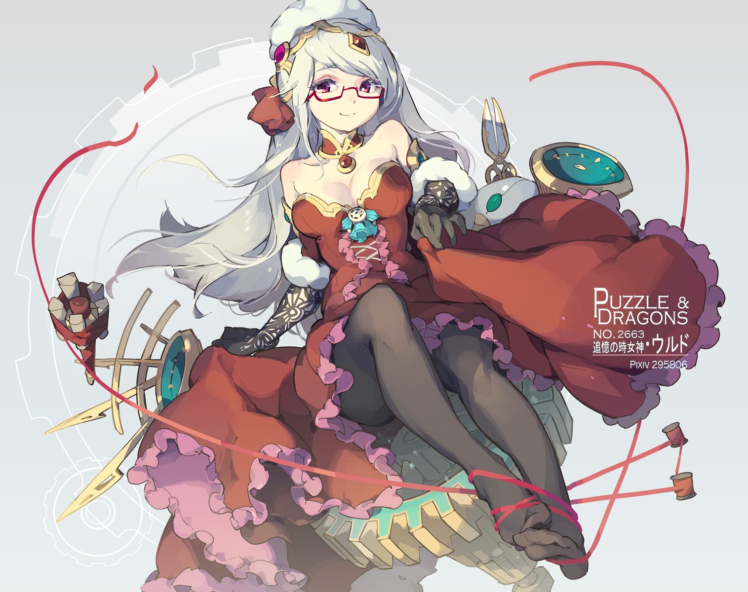 anime girls, 天之火, Puzzle & Dragons, HD Wallpaper