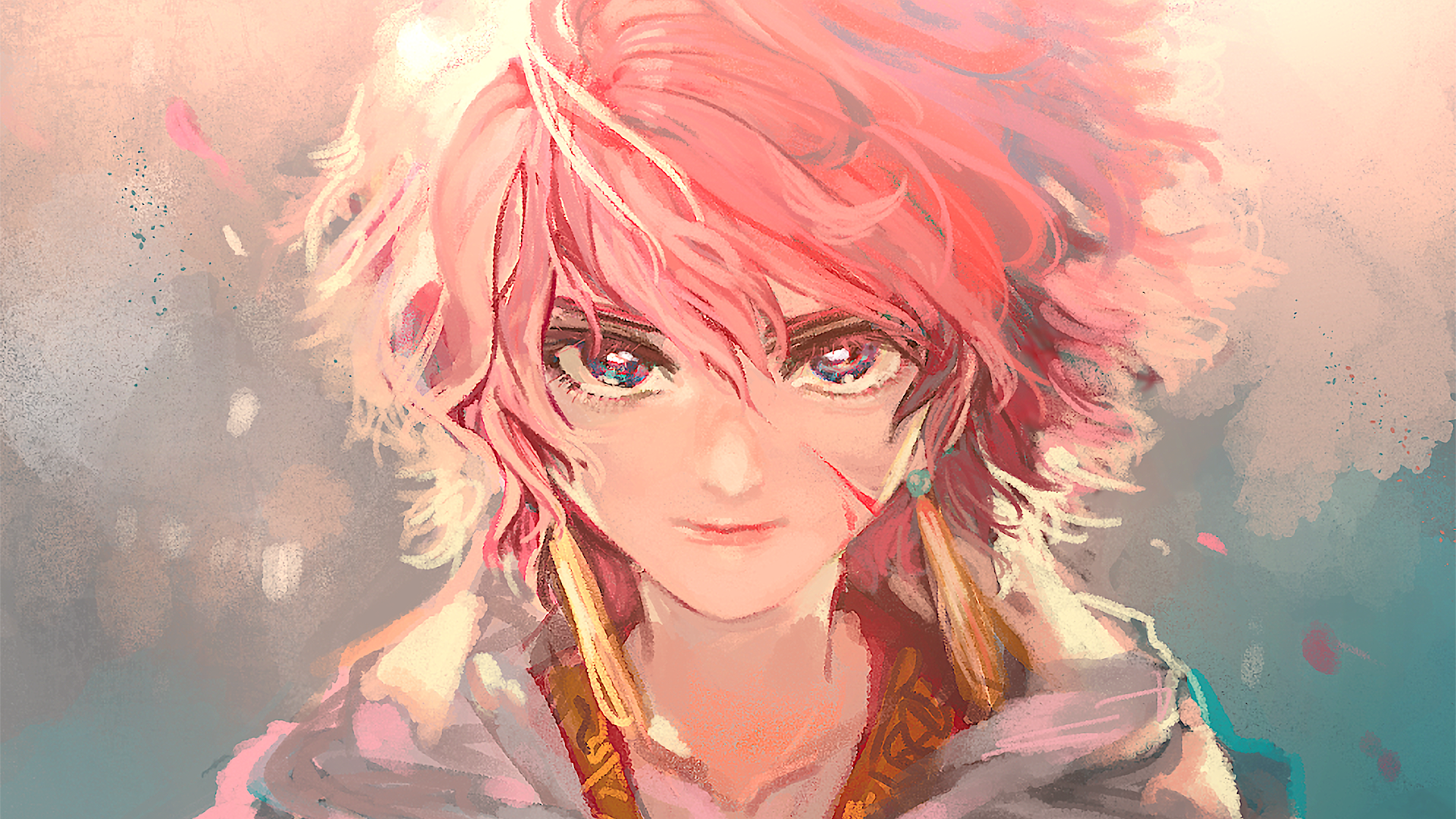 Akatsuki no Yona, anime girls, anime, face, pink hair, HD Wallpaper