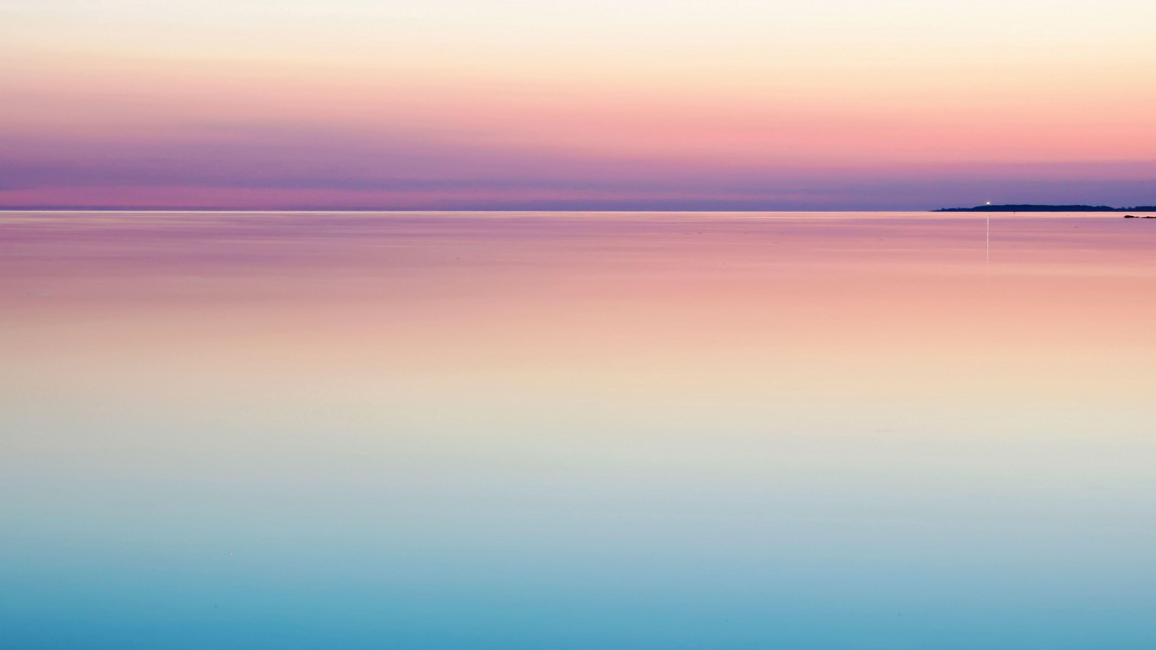 water, sky, horizon, sea, 4k, HD Wallpaper