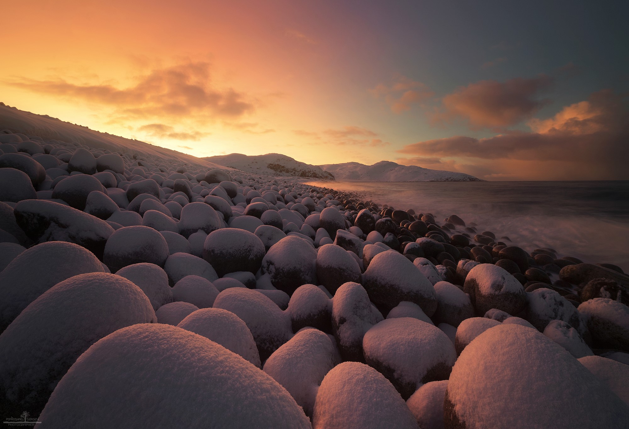 landscape, nature, sky, snow, HD Wallpaper