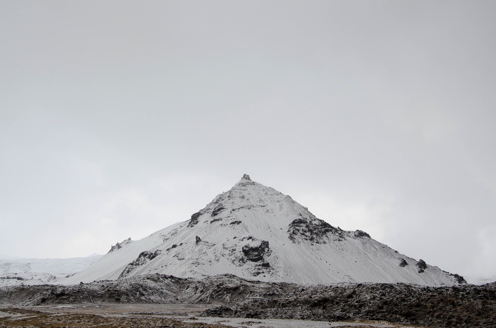 landscape, nature, photography, mountains, snowy peak, snow, HD Wallpaper
