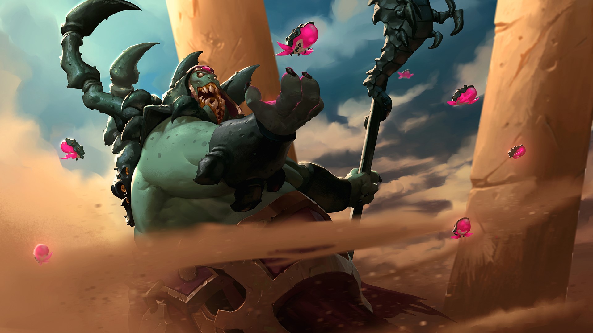 video games, digital art, Battlerite, artwork, staff, HD Wallpaper