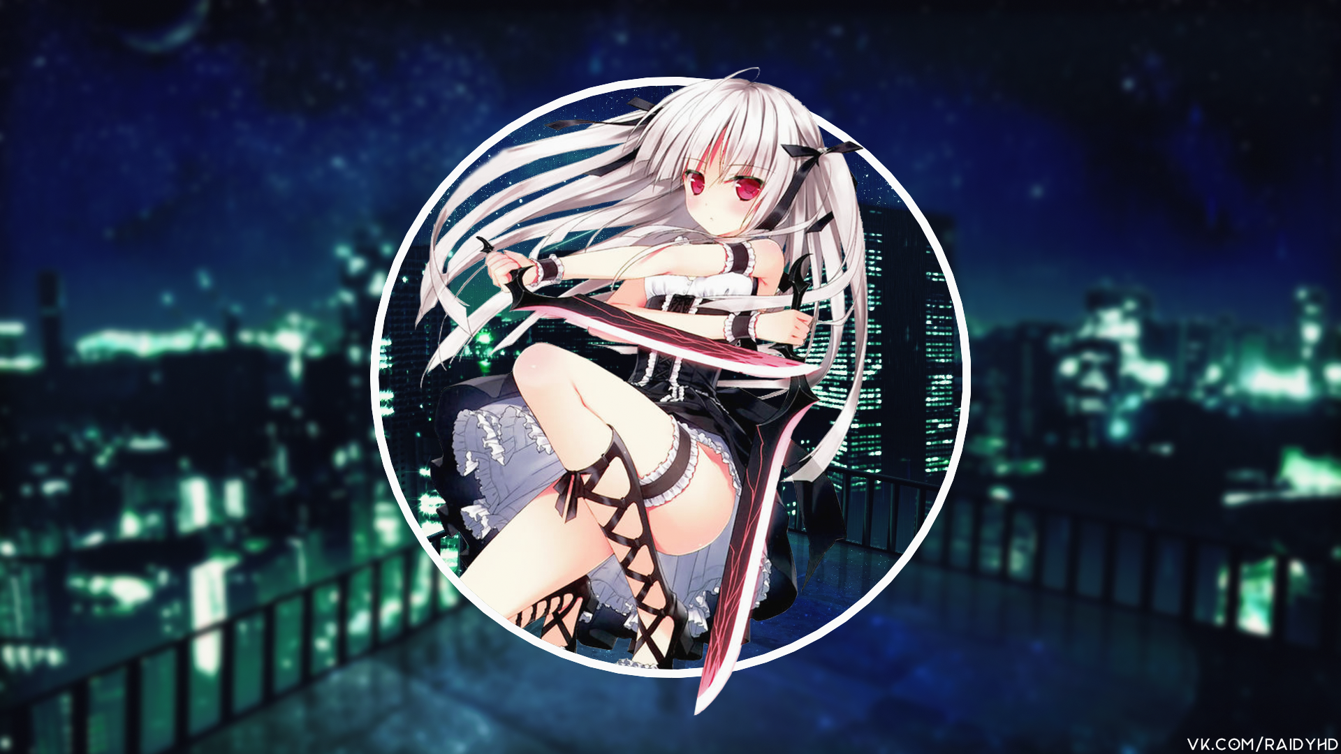 anime, anime girls, picture-in-picture, HD Wallpaper