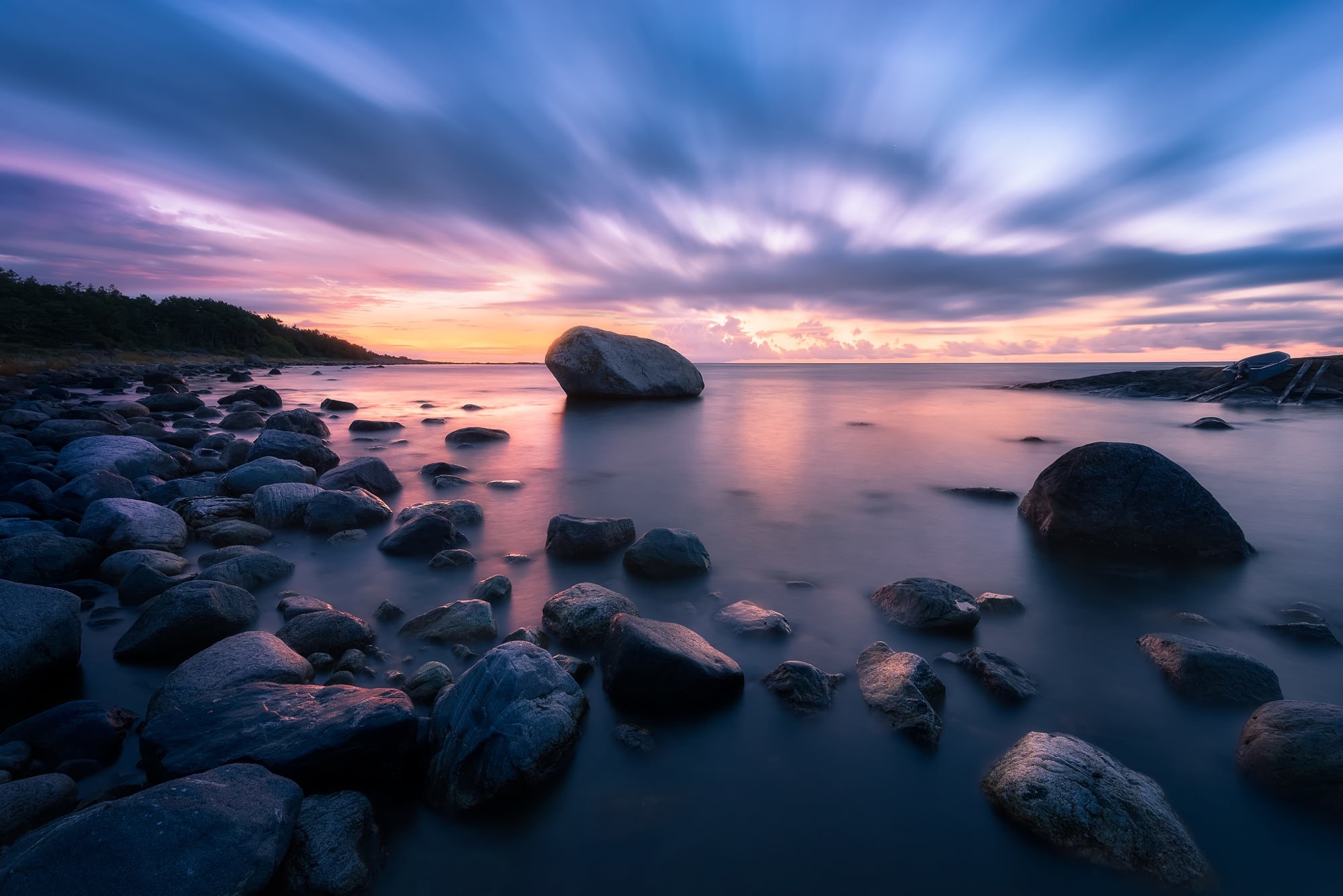 dark, sky, nature, Norway, HD Wallpaper