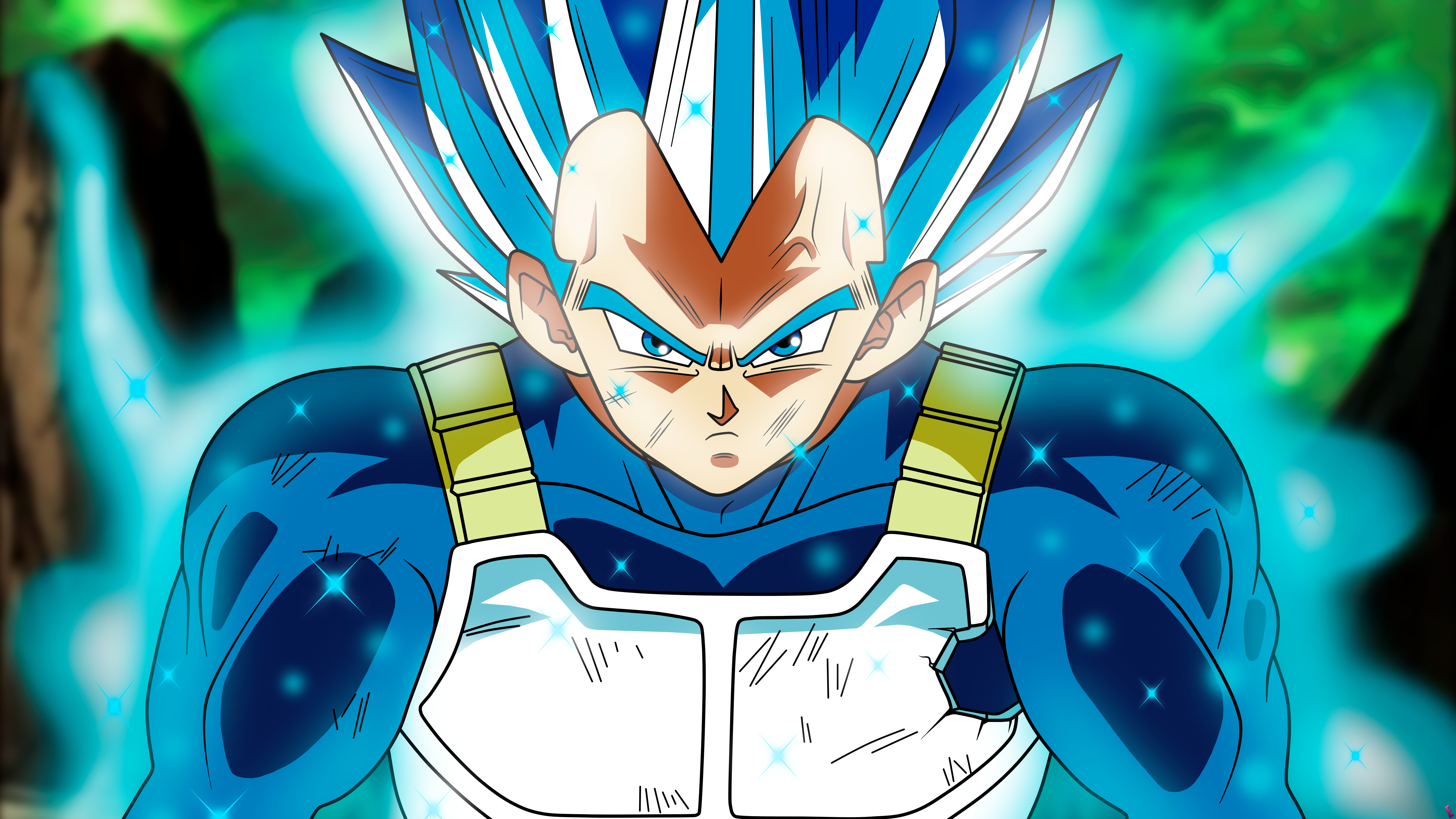 Super Saiyan Blue, Vegeta, sayan, Dragon Ball Super, Super Saiyan God, Super Saiyan, Dragon Ball, HD Wallpaper