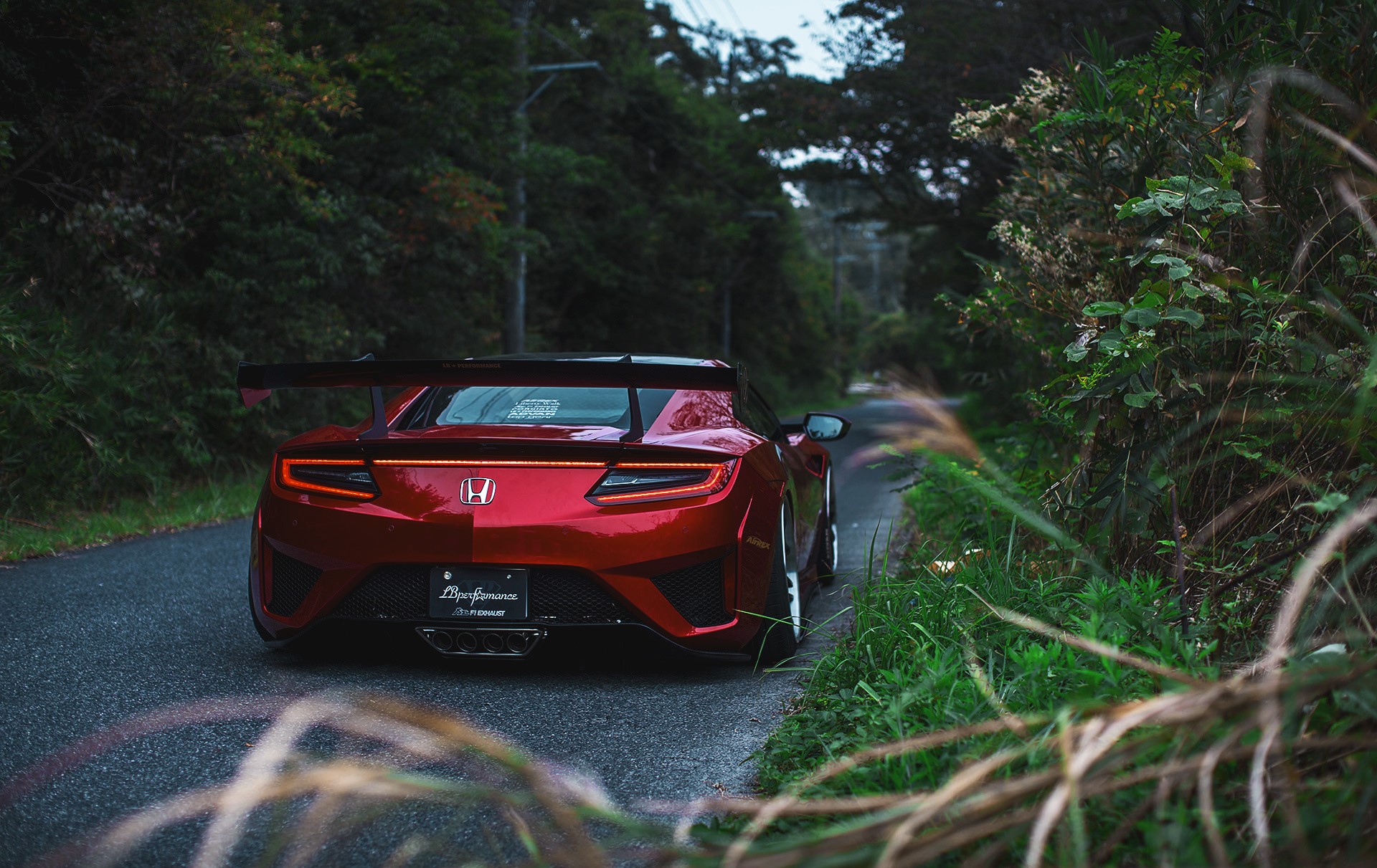 Speedhunters, car, vehicle, Honda, Honda NSX, LB Works, HD Wallpaper