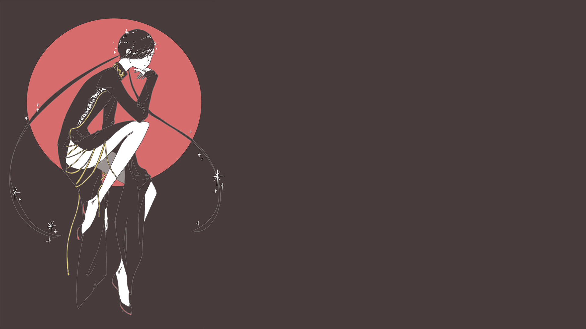Houseki no Kuni, Neptunite (Houseki no Kuni), simple background, HD Wallpaper