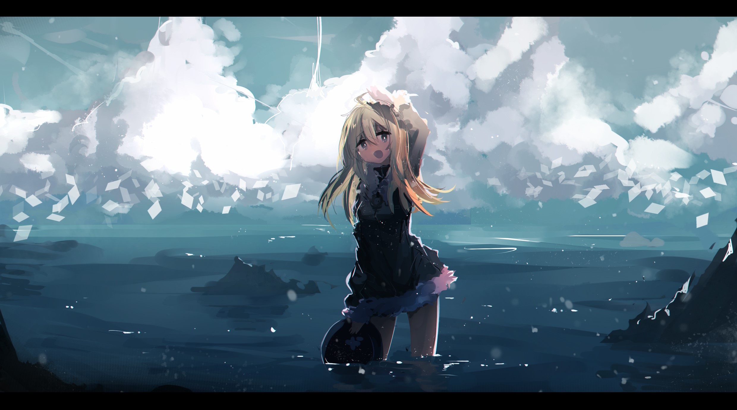 Shoujo Shuumatsu Ryokou, Yuuri (Shoujo Shuumatsu Ryokou), anime girls, HD Wallpaper